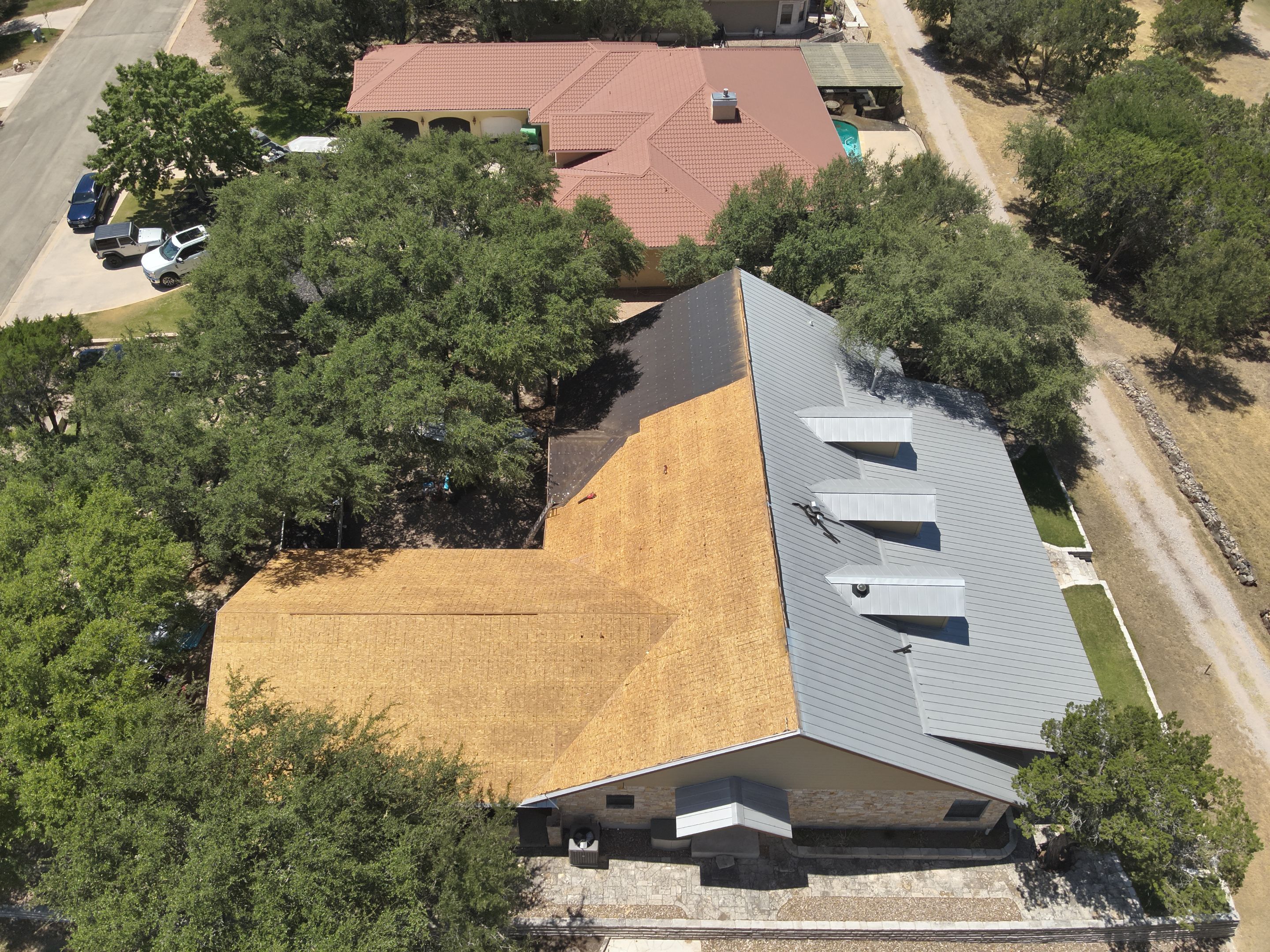 Metal Roof Replacement in Burnet, TX by Action Exteriors Austin