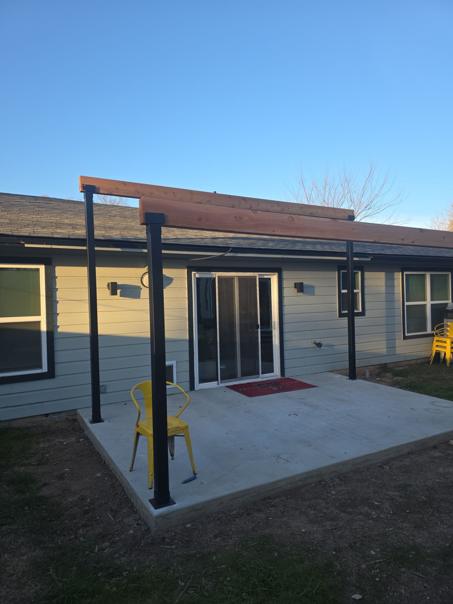 Custom patio for under 20. by REPS OF TEXAS