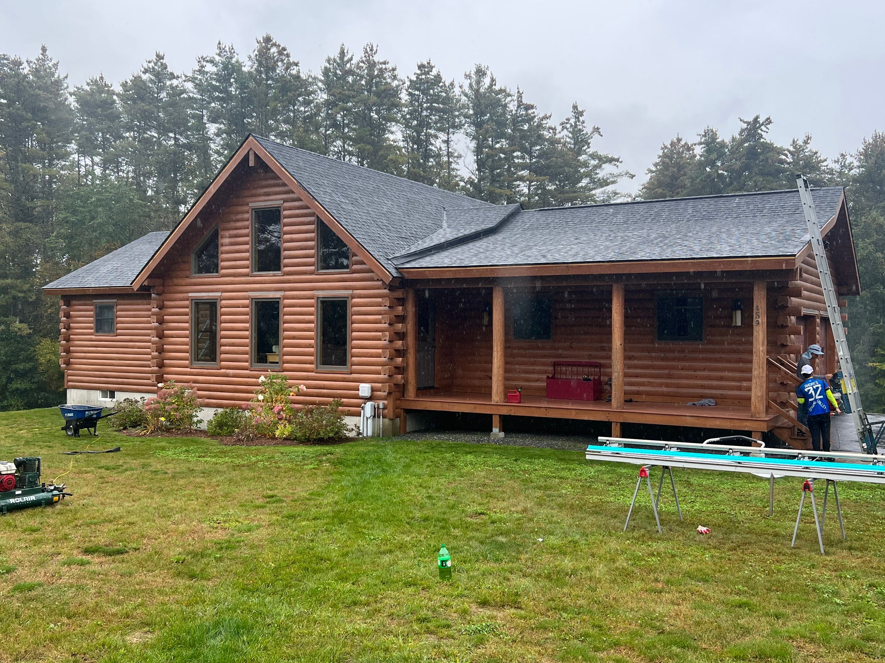 New Roof in Bow New Hampshire by Tall pine roofing