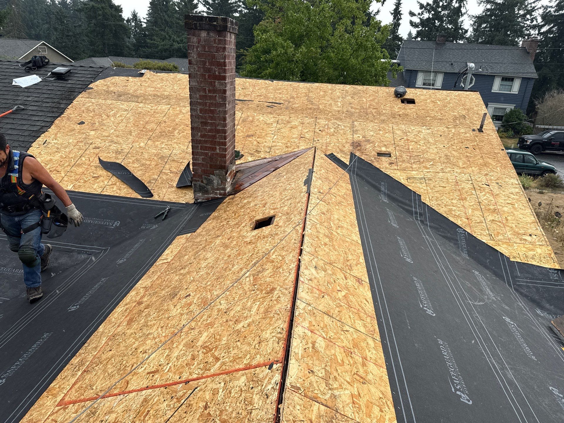 Project in Portland by Tom Leach Roofing