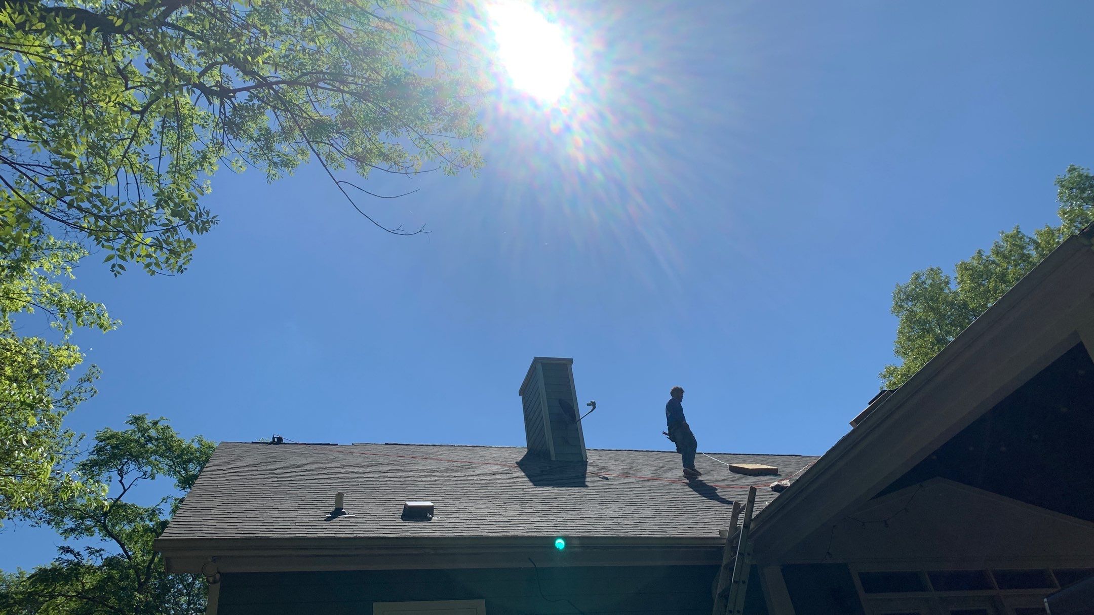 Residential Shingle Reroof using Malarkey Vista by Hostetler Roofing