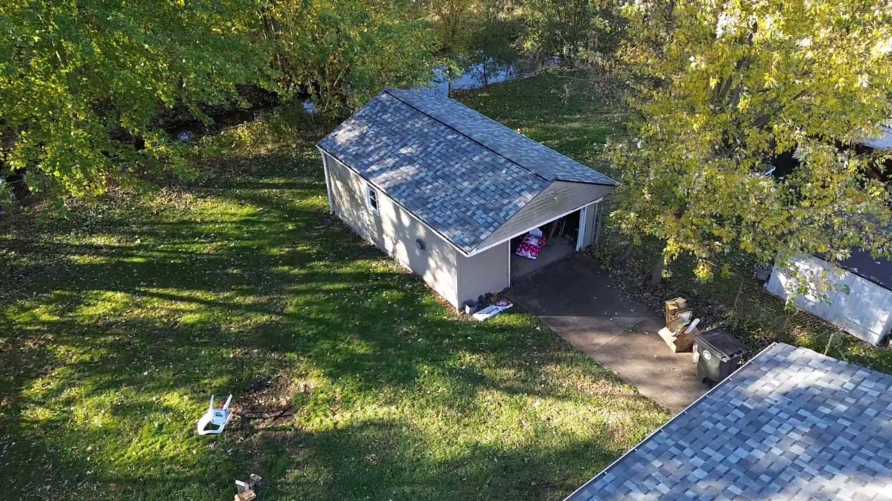 Atlas Pinnacle, Color, Coastal Granite, Drip Edge, Color, Black by Eagle Eye Roofing