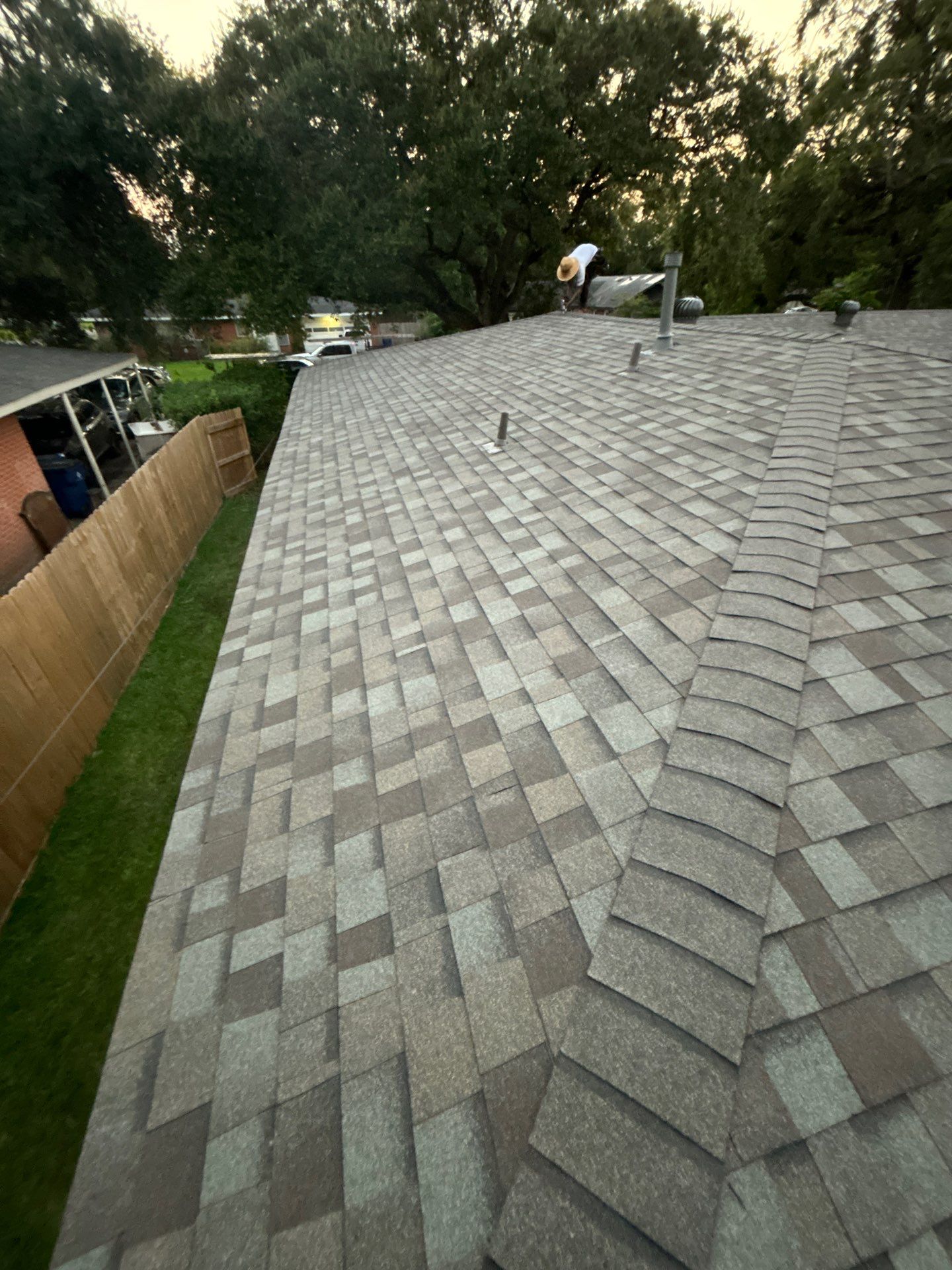 Residential Roofing Repair using Owen's Corning Duration (Lifetime) Shingles by Roof Repair Company