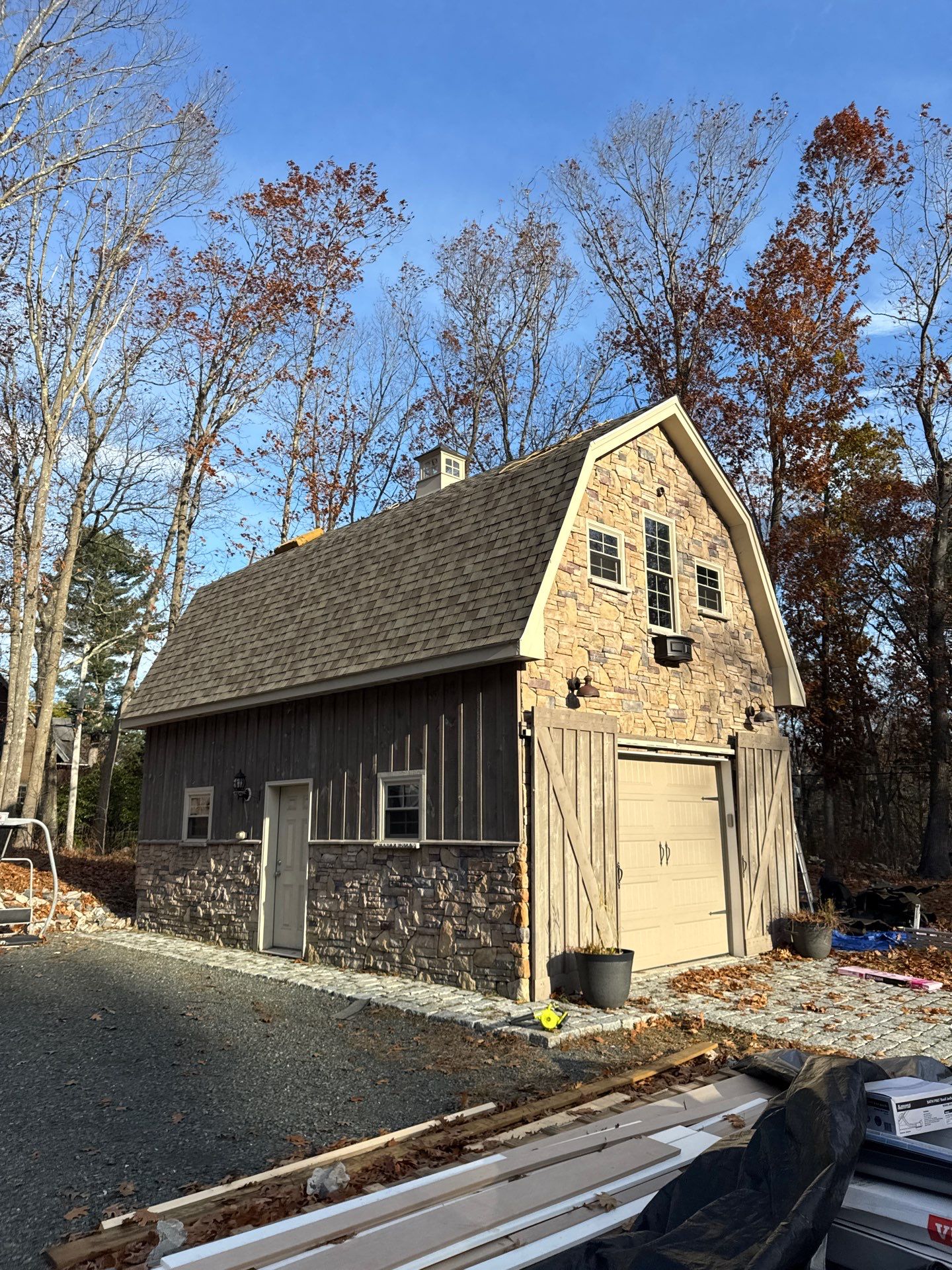 Complete House & Barn Roof with 13 Skylight Reflashing + EPDM Repairs by Mighty Dog Roofing of Greater Middlesex County