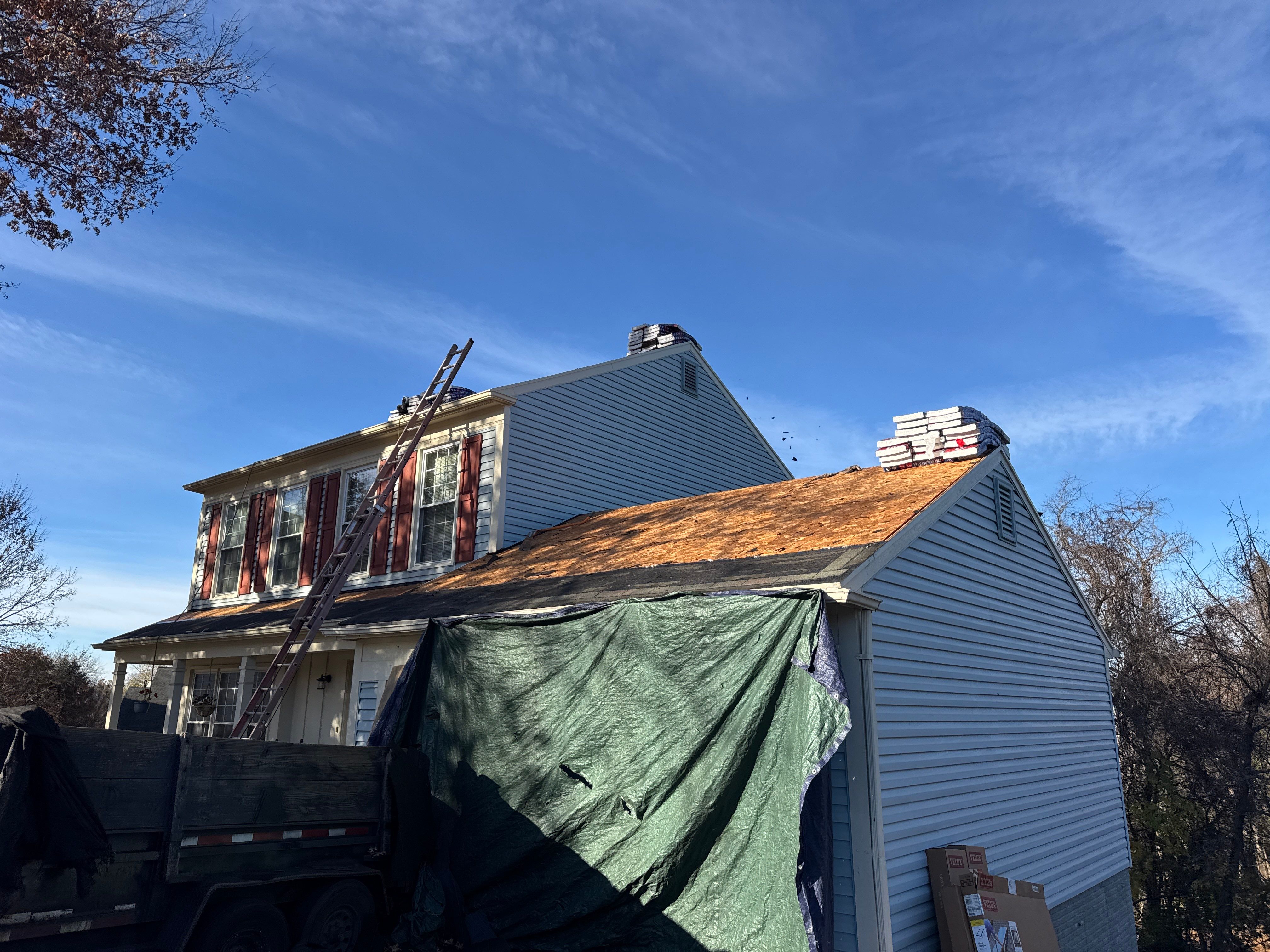 Residential Roofing Installation using GAF Timberline HDZ by USA Storm Roofing and Construction Group