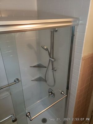 Tub to Shower Conversion using BCI Acrylic Shower System