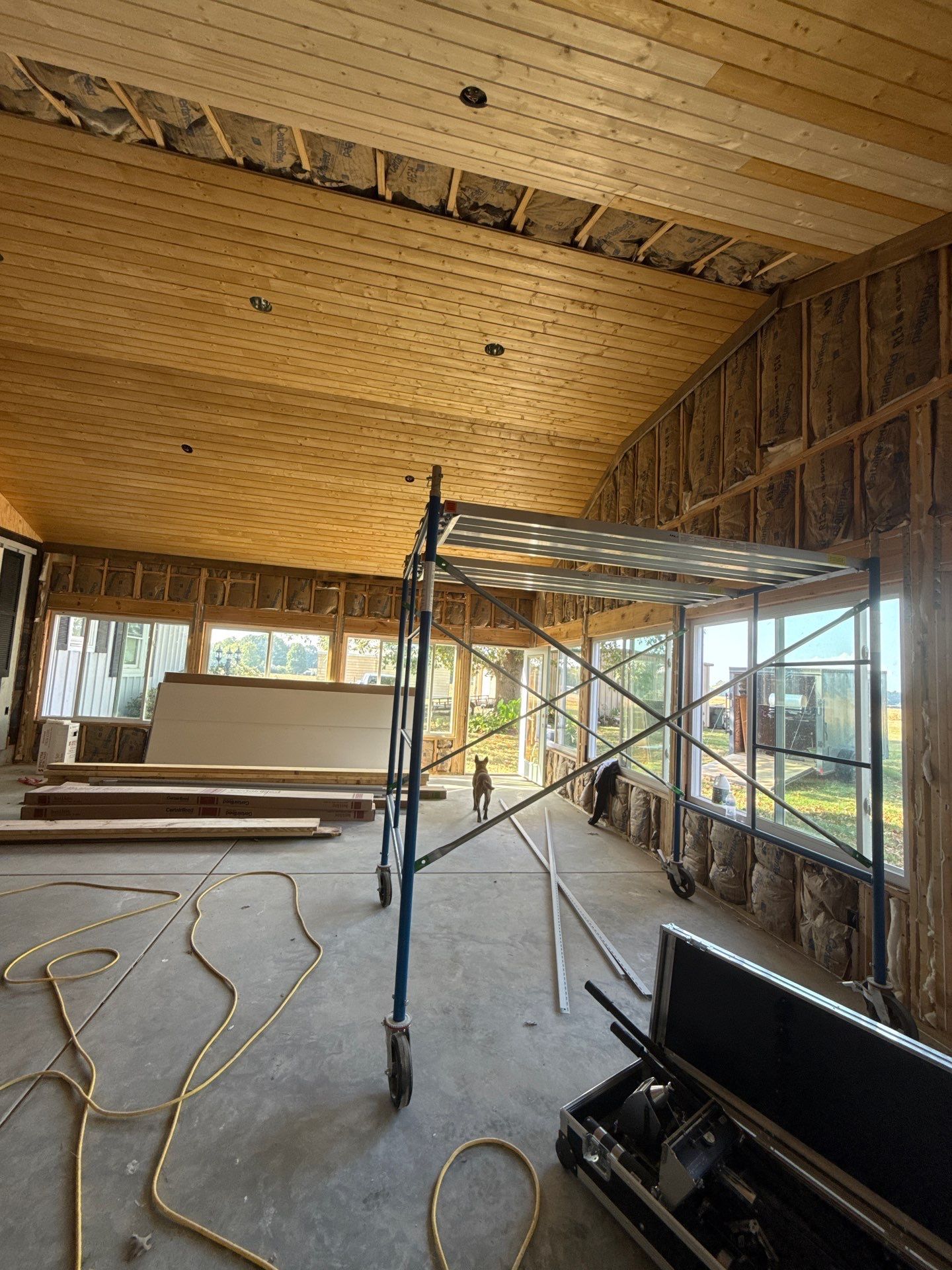 Sunroom and Garage Addition by Skilled Construction LLC