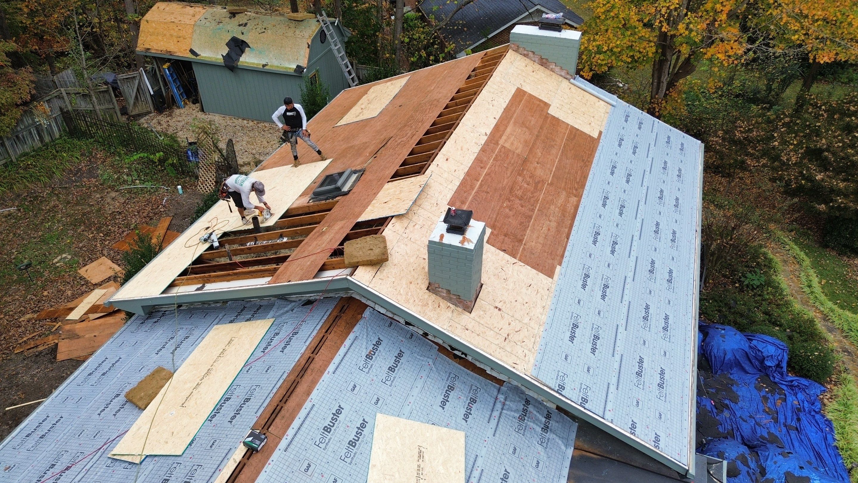GAF HDZ Charcoal by Skybird Roofing
