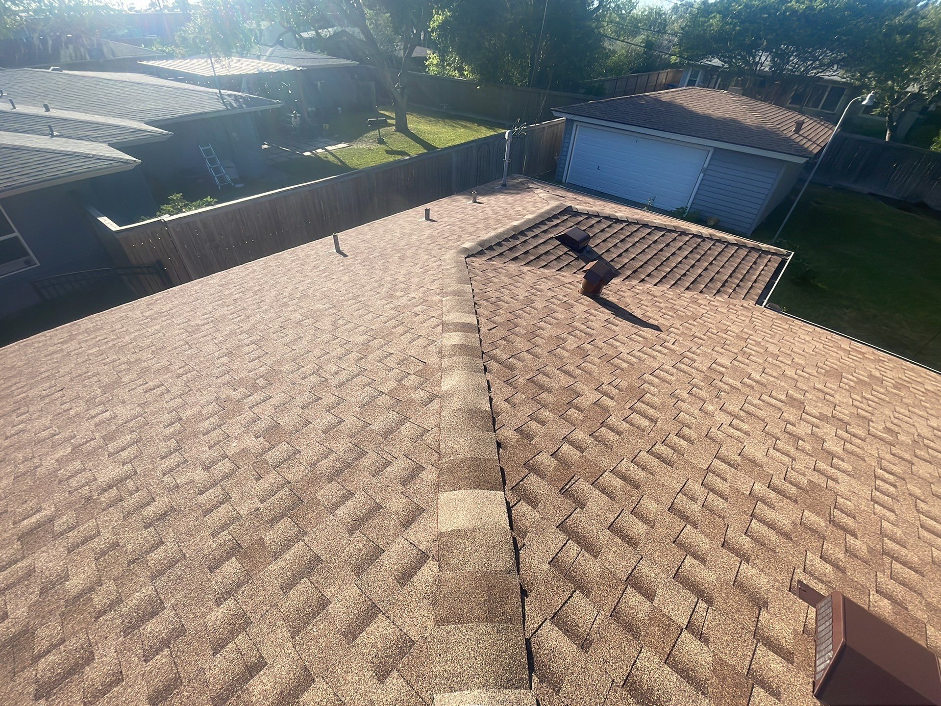 Residential Roofing Installation using GAF HDZ Shakewood by Lighthouse Roofing