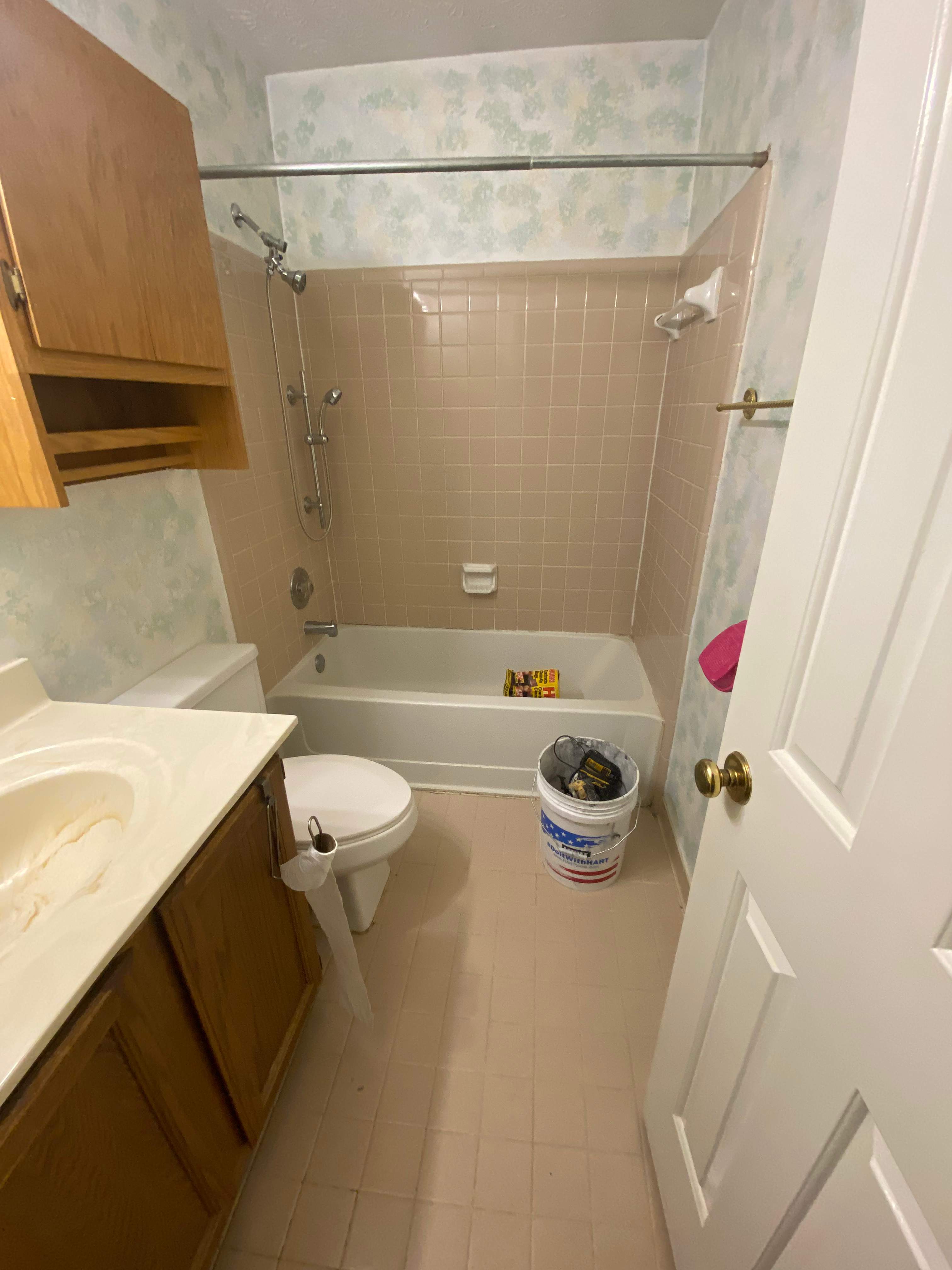 Tub to walk-in shower conversion by Prudencio