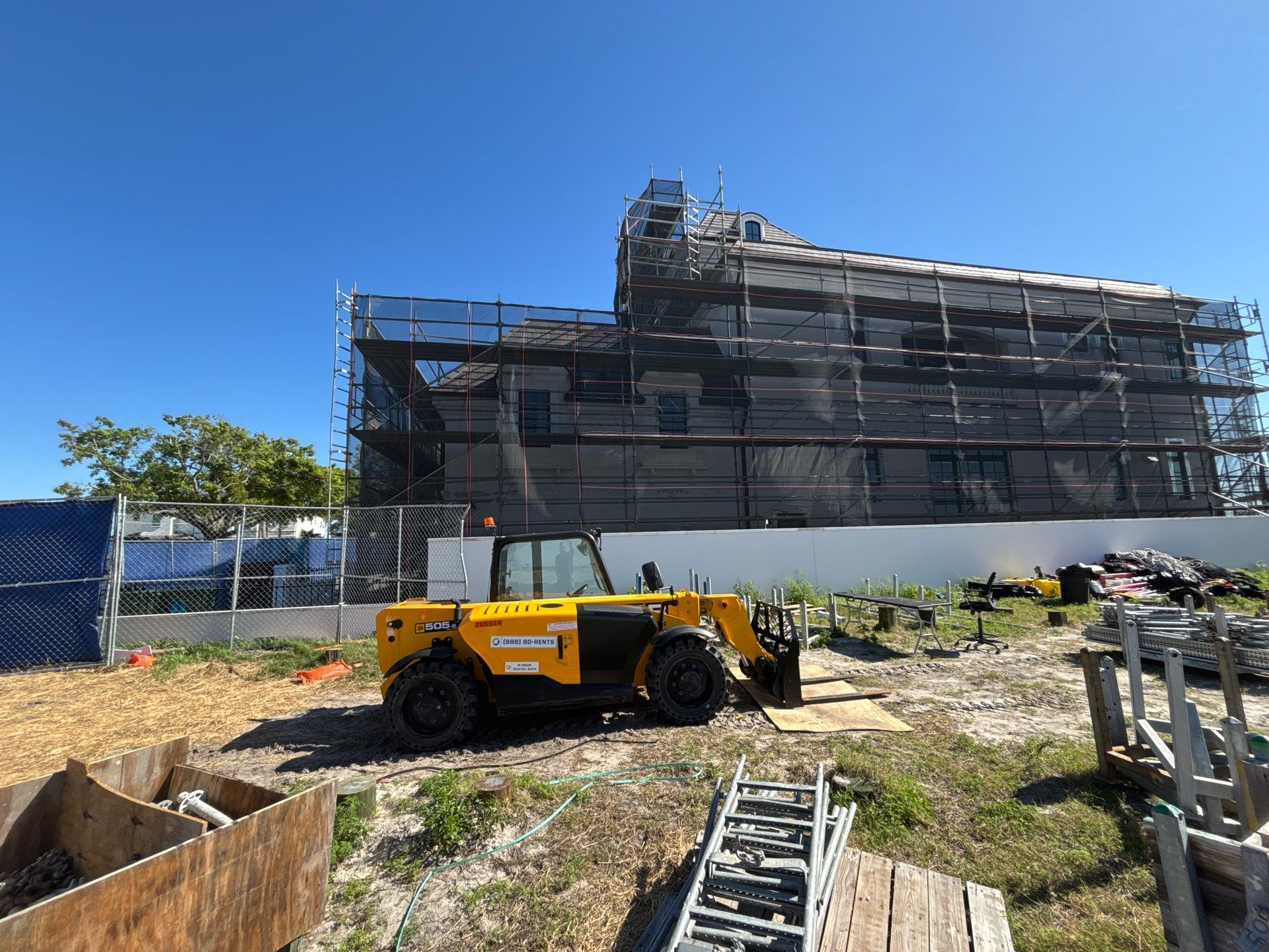 Gutter Installation using Half Round Seamless Gutters in Tampa FL by Gutter Professors