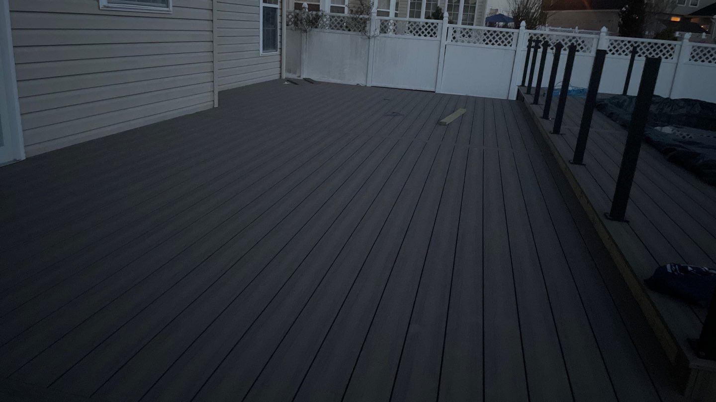 new pool deck in Howell by deck guardian