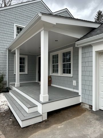 Exterior renovation in Wayland MA by UBrothers Construction