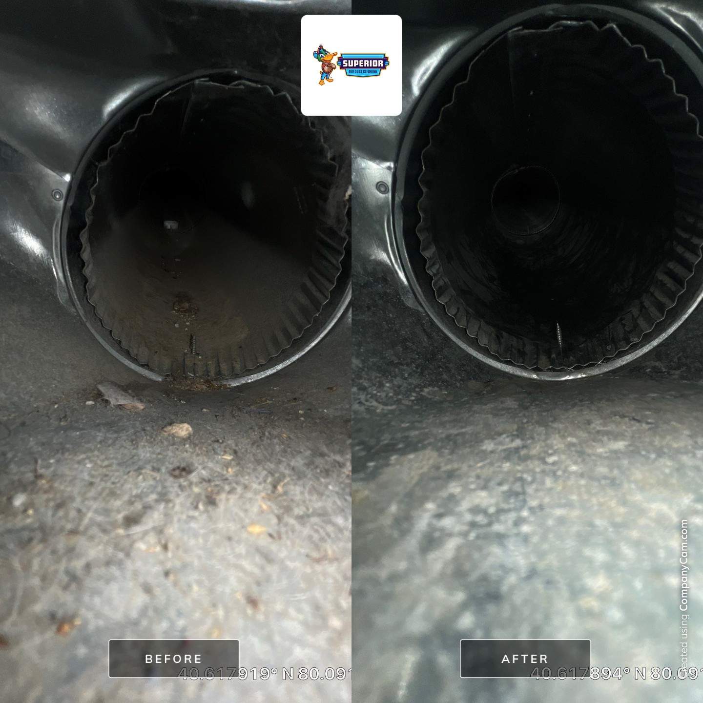 Air Duct Cleaning With a Vacuum Truck in Wexford, PA by Superior Air Duct Cleaning