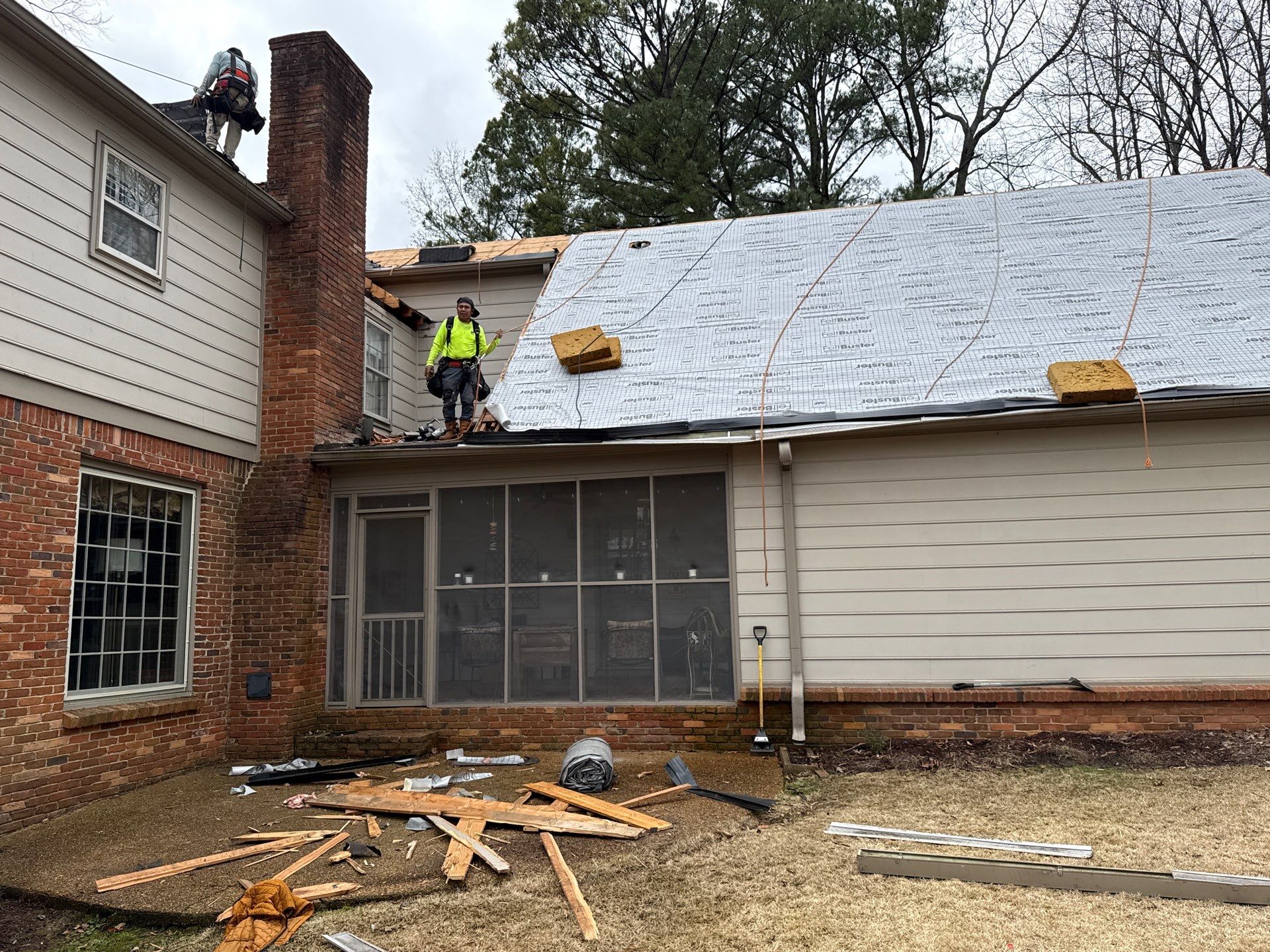Germantown Roof Replacement Featuring GAF Timberline HD Shingles by Revival Roofing Services