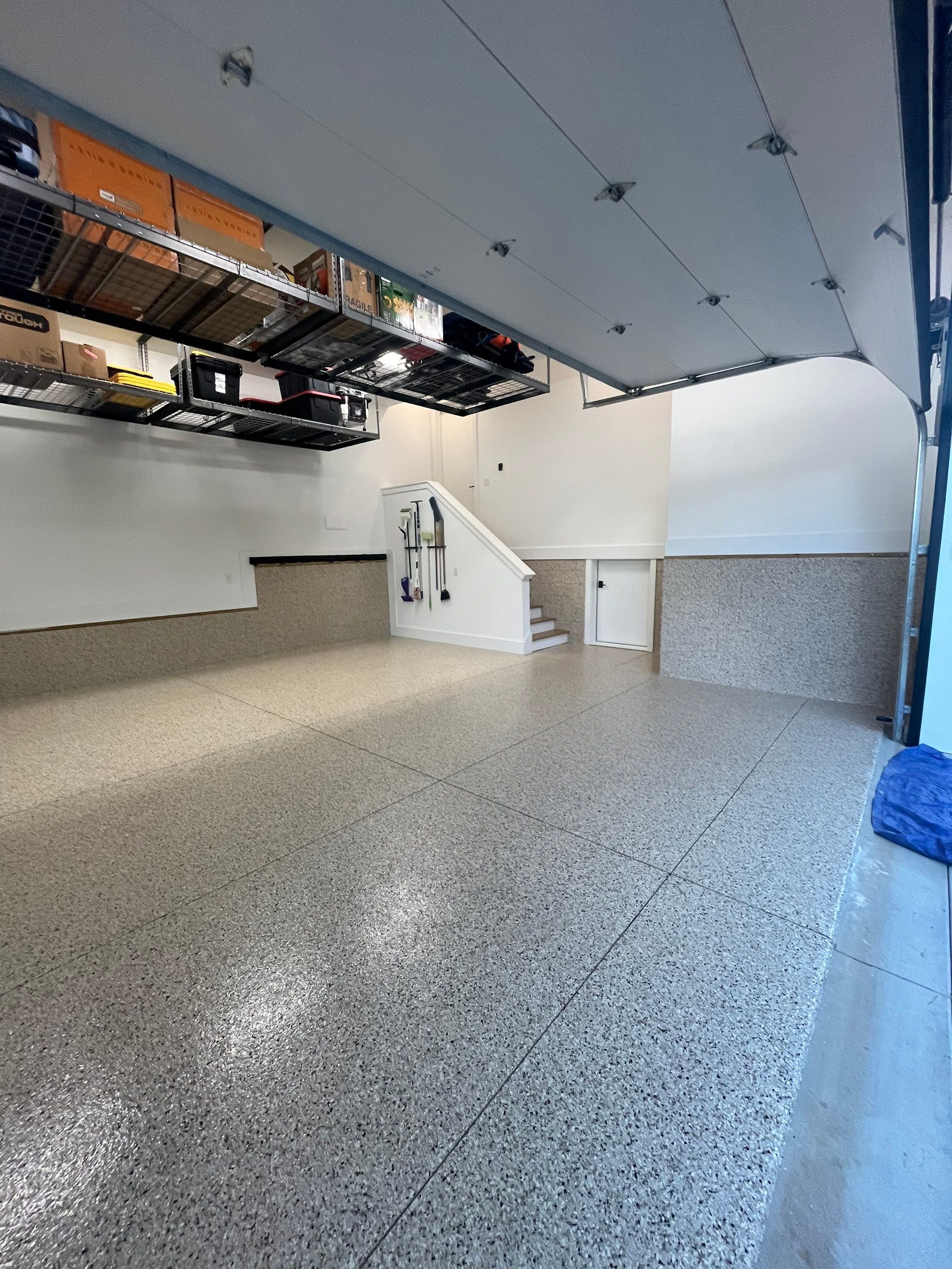 Garage Floor Coating using Shoreline by My Garage Floor Guys