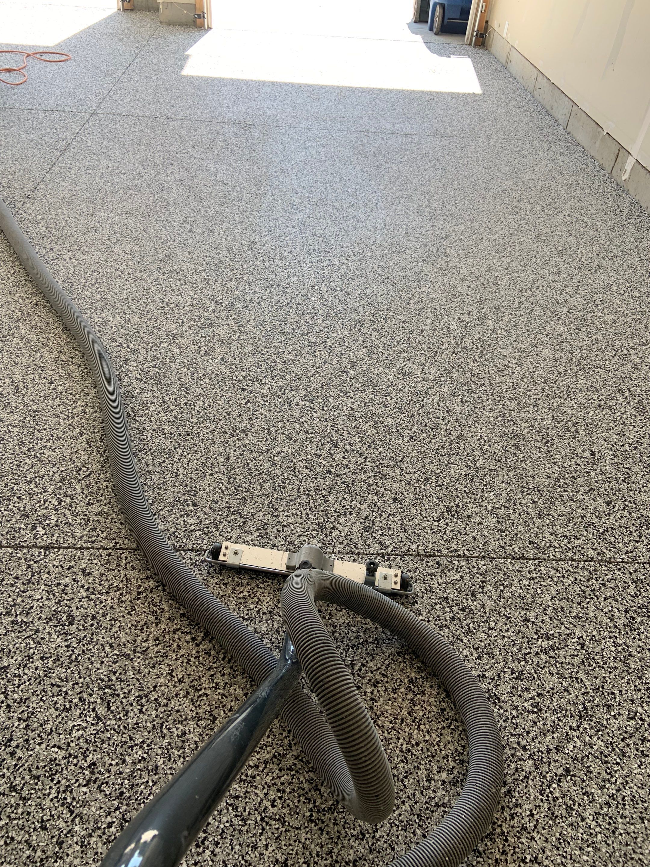 Garage Transformation using Domino by Croc Coatings, LLC
