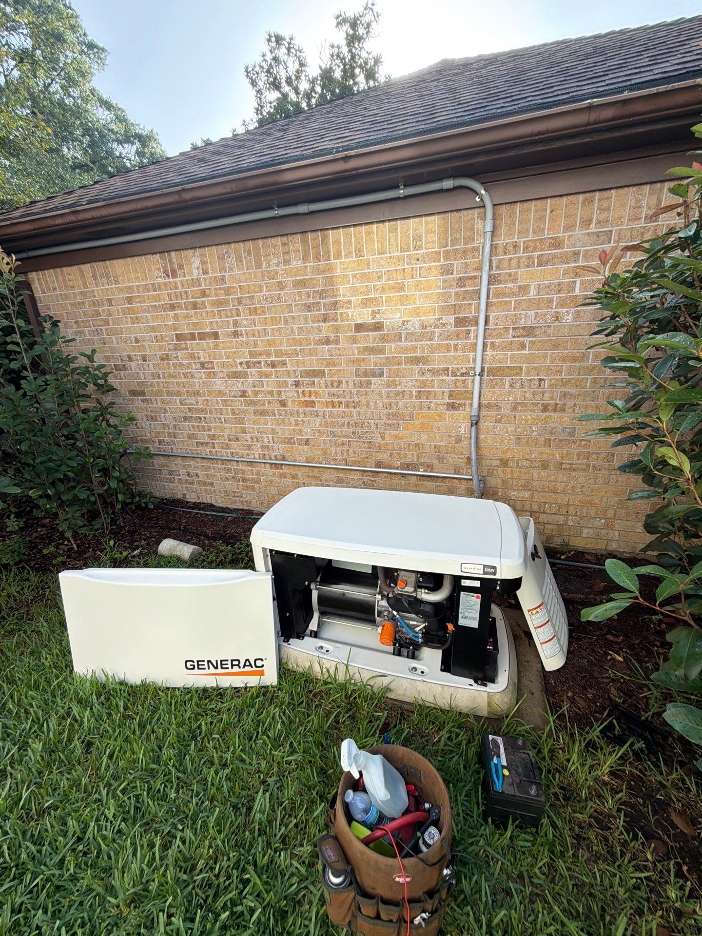 Residential Generac Generator Repair and Battery Service in Willis, Texas by GenTex Elite Services