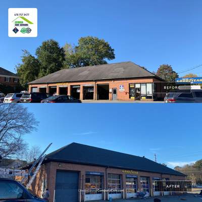 Commercial Roofing Installation weekend install for client
