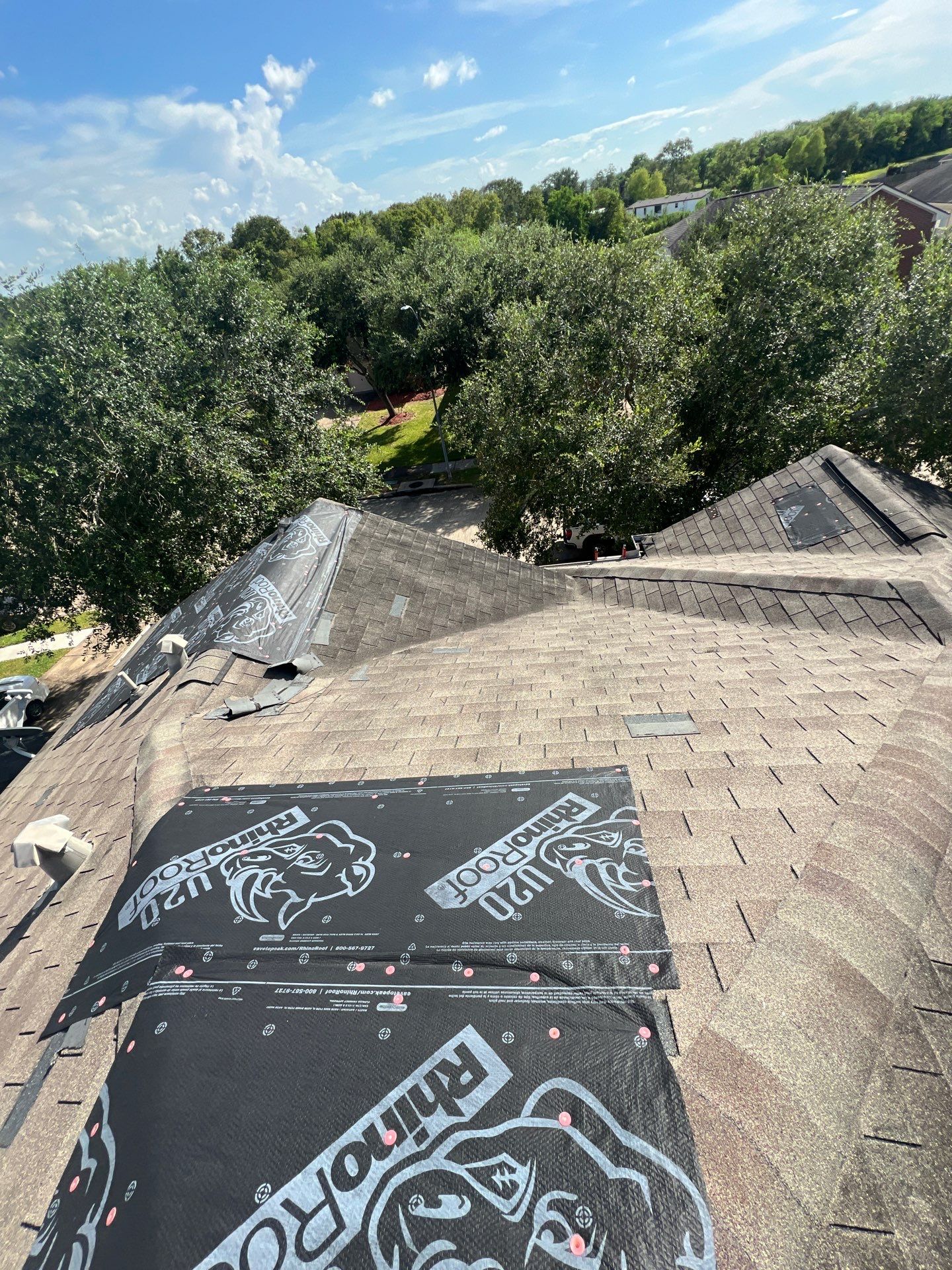 Residential Roofing Repair using Owen's Corning Duration (Lifetime) Shingles by Roof Repair Company