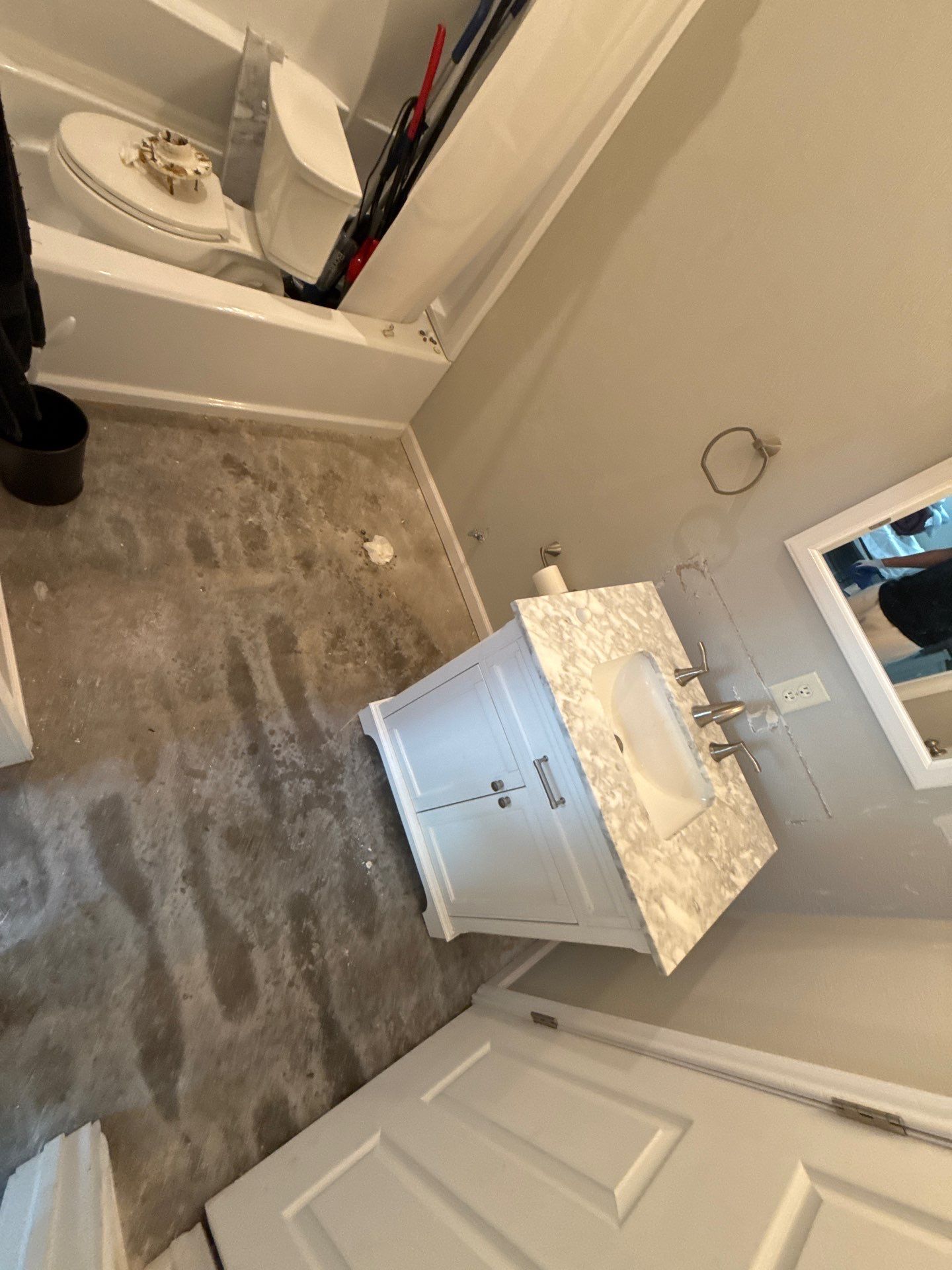 Flood Damage restoration by In & Out Construction & Remodeling, LLC