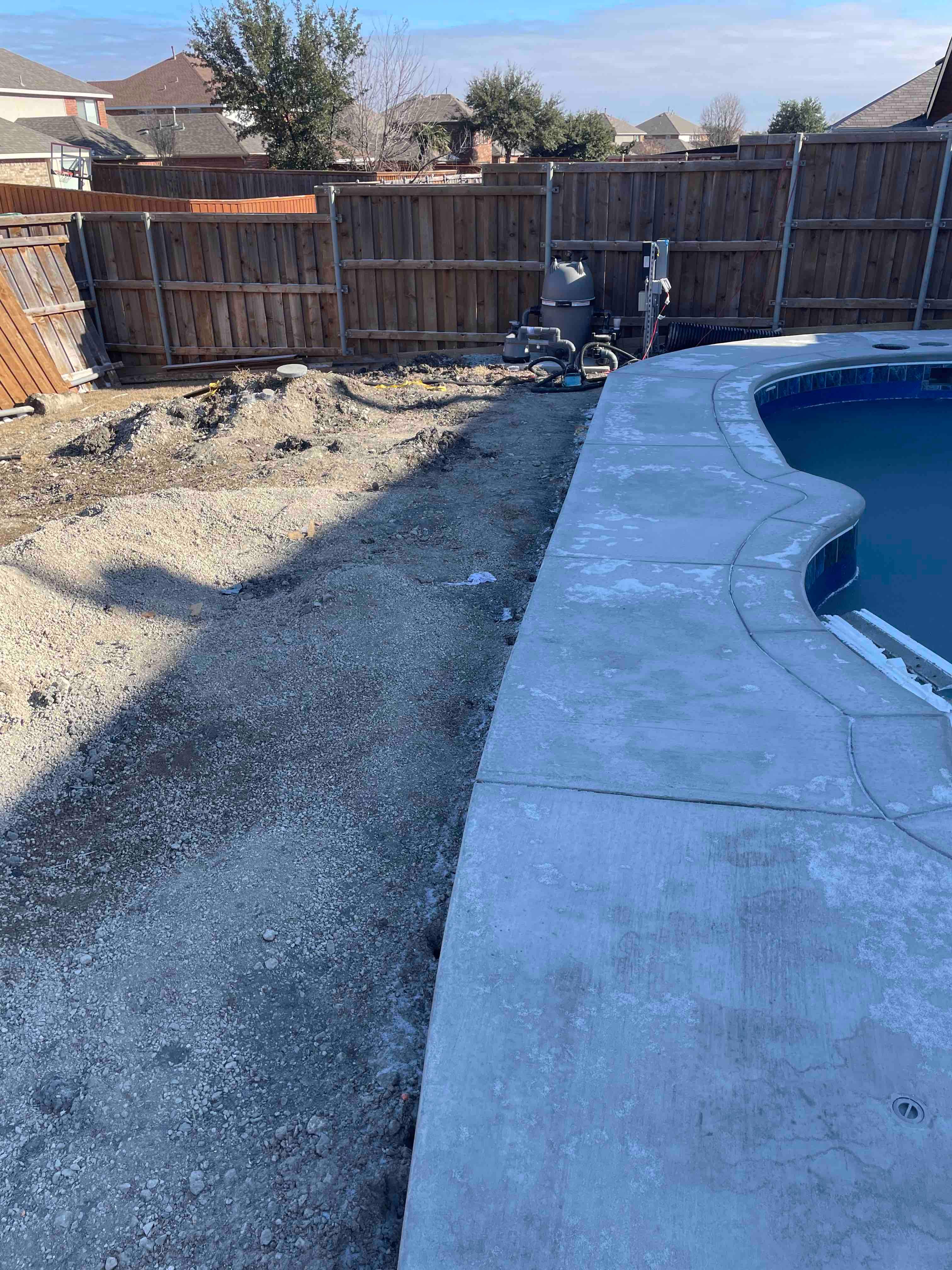 Freeform Pool with Raised Spa and Blue Tile by Pinnacle Pools and Spas - DFW