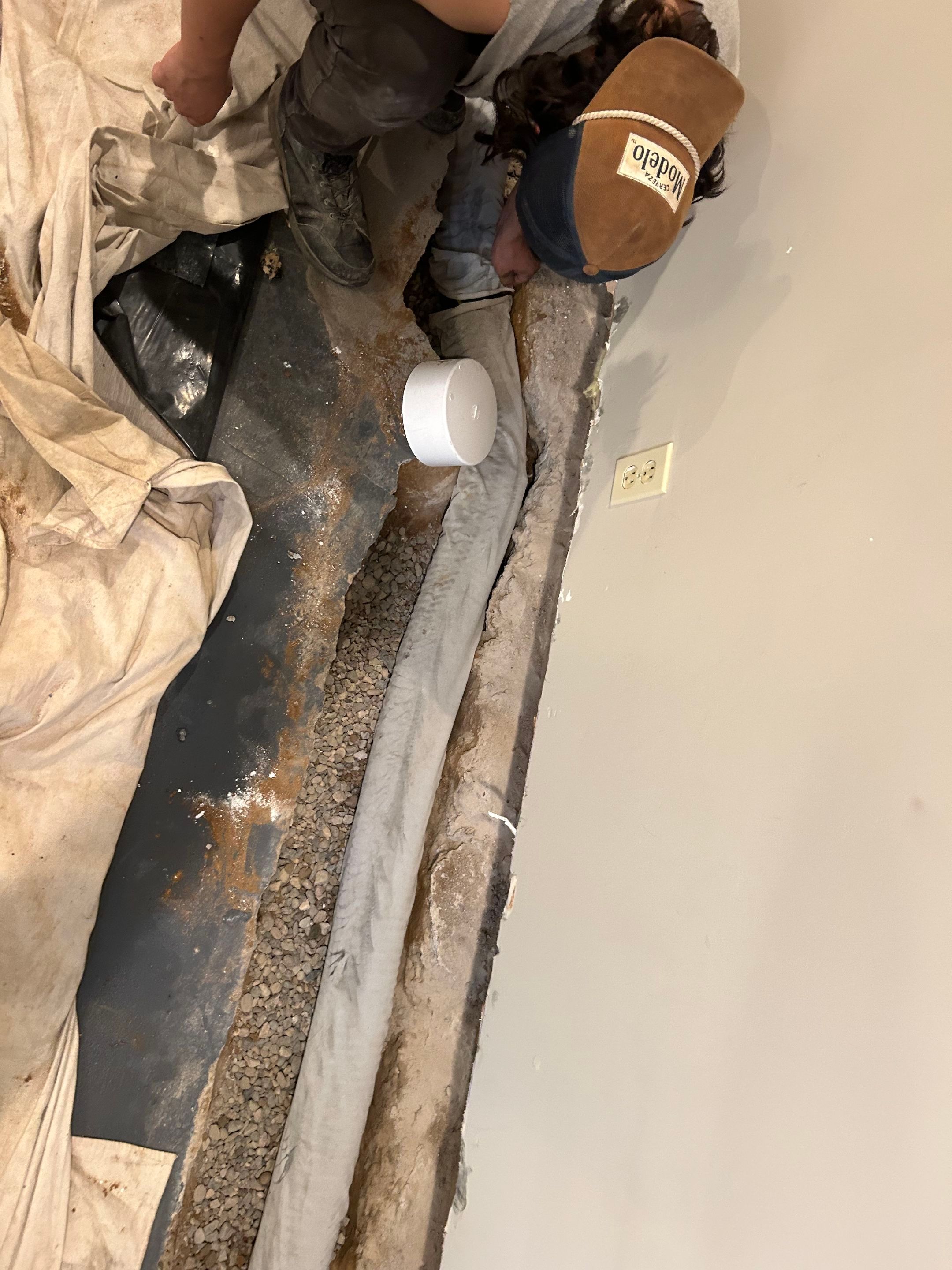 Drain Tile in Circle Pines by Waterproofing Northeast
