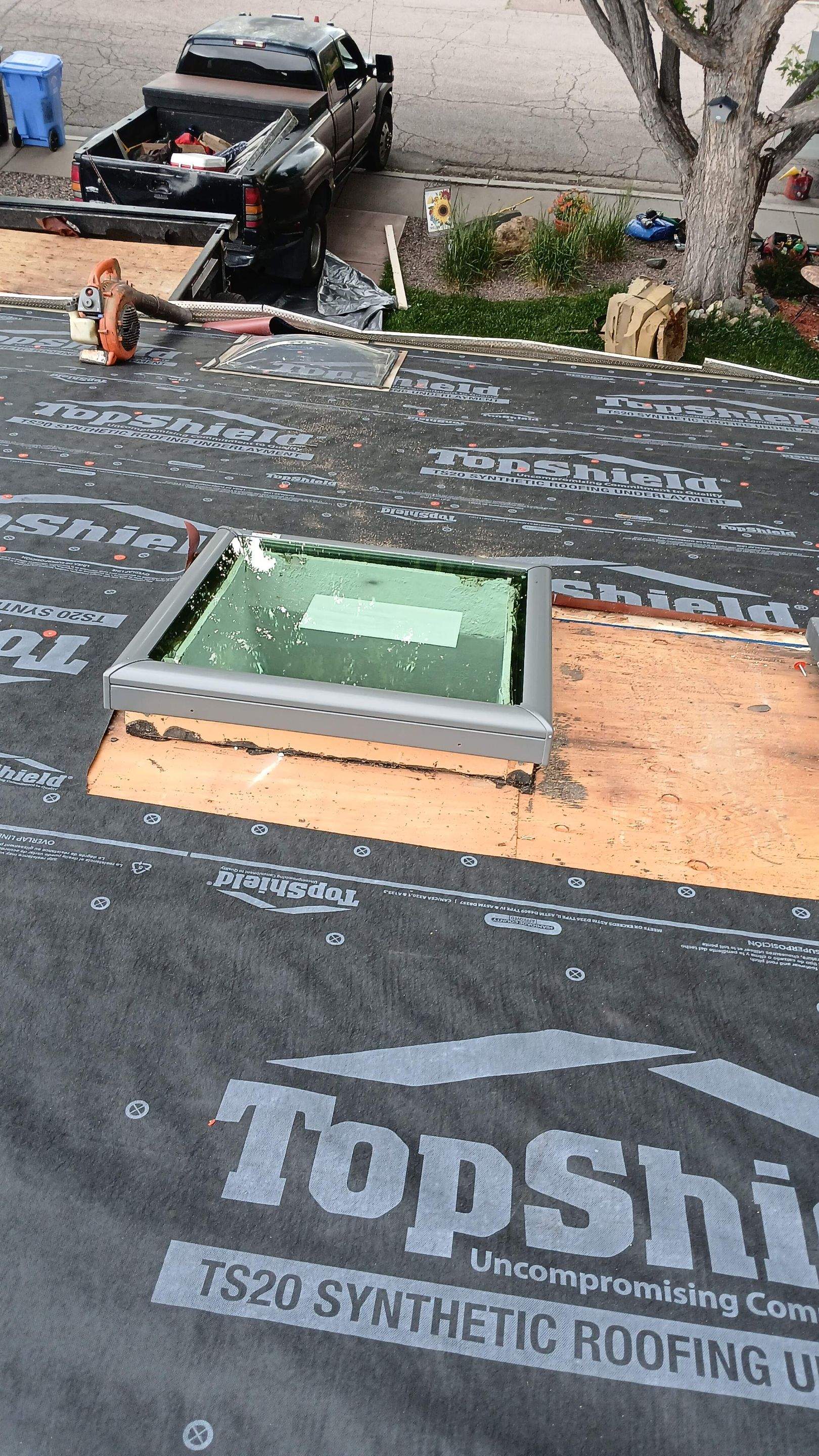 Project in Colorado Springs by Raptor Roofing 