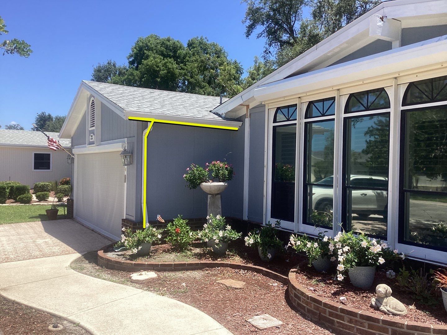 6 Inch Seamless Gutters using K-Style Gutters by Gutter Professors