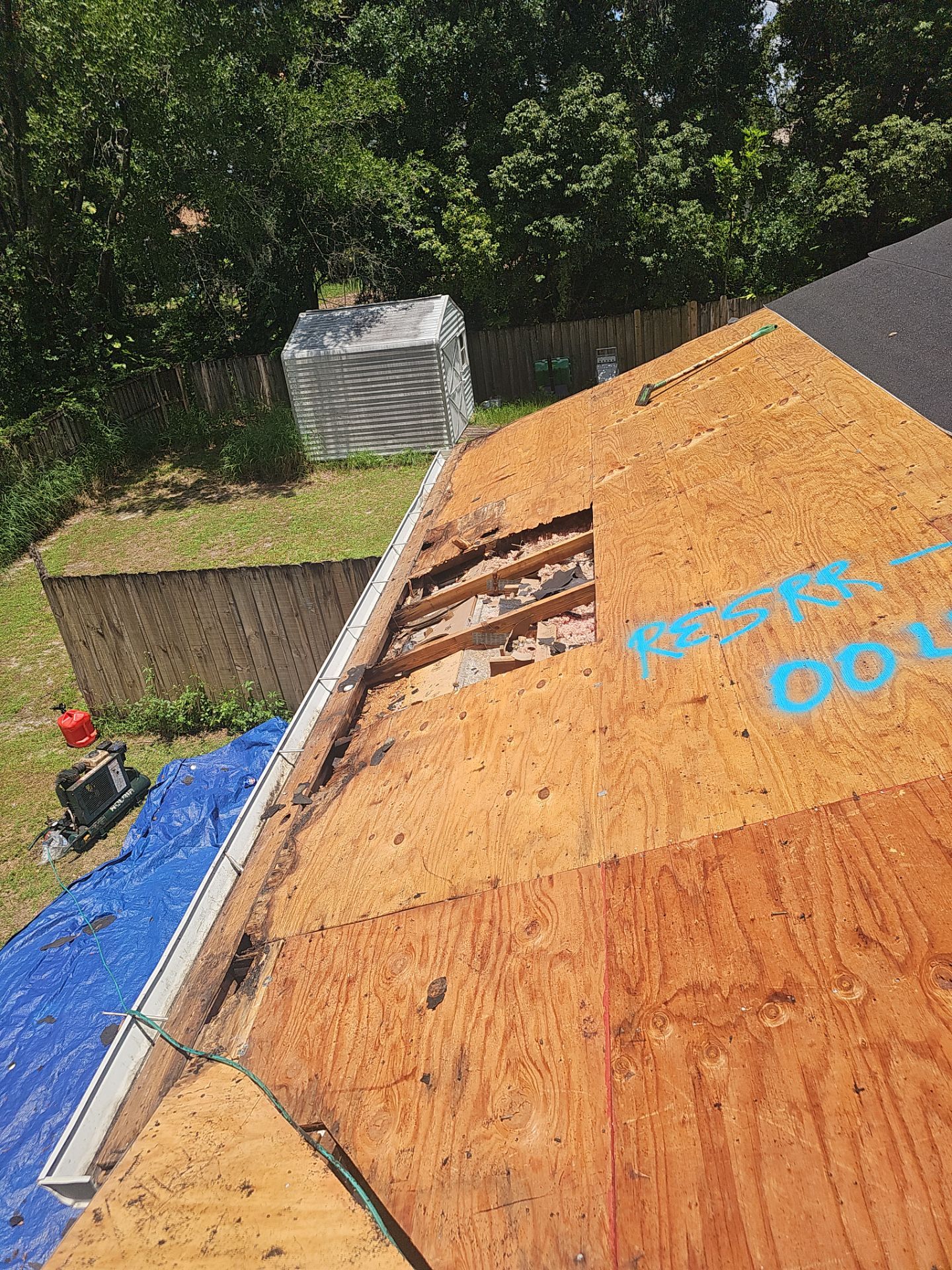 Project in Land O' Lakes 34639 by Mitchell Roofing Company LLC 