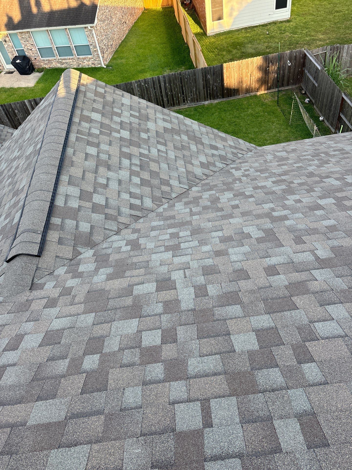Residential Roofing Installation using Owen's Corning Duration (Lifetime) Shingles by Roof Repair Company