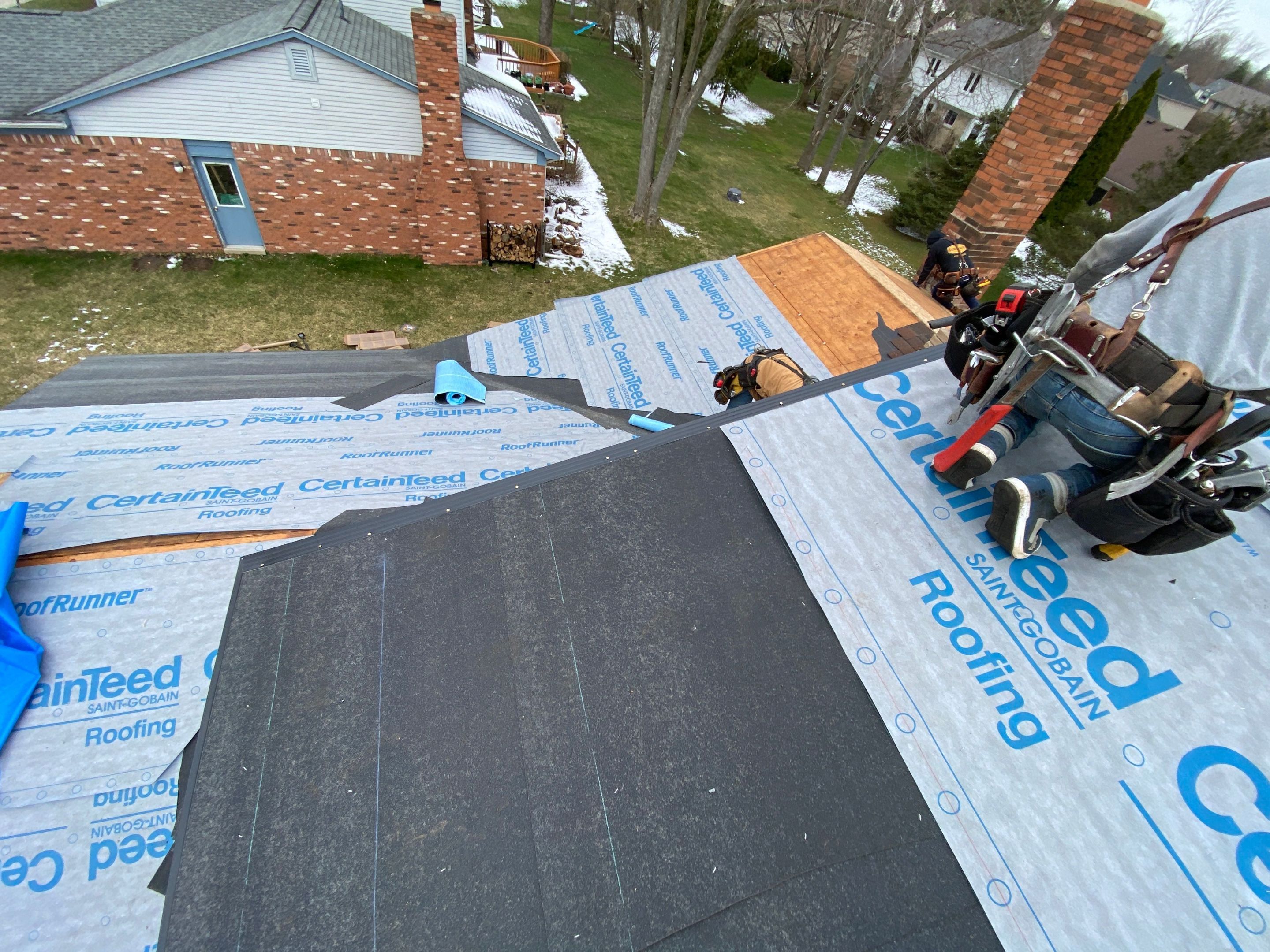 Roof Replacement using CertainTeed Landmark by 180 Contractors