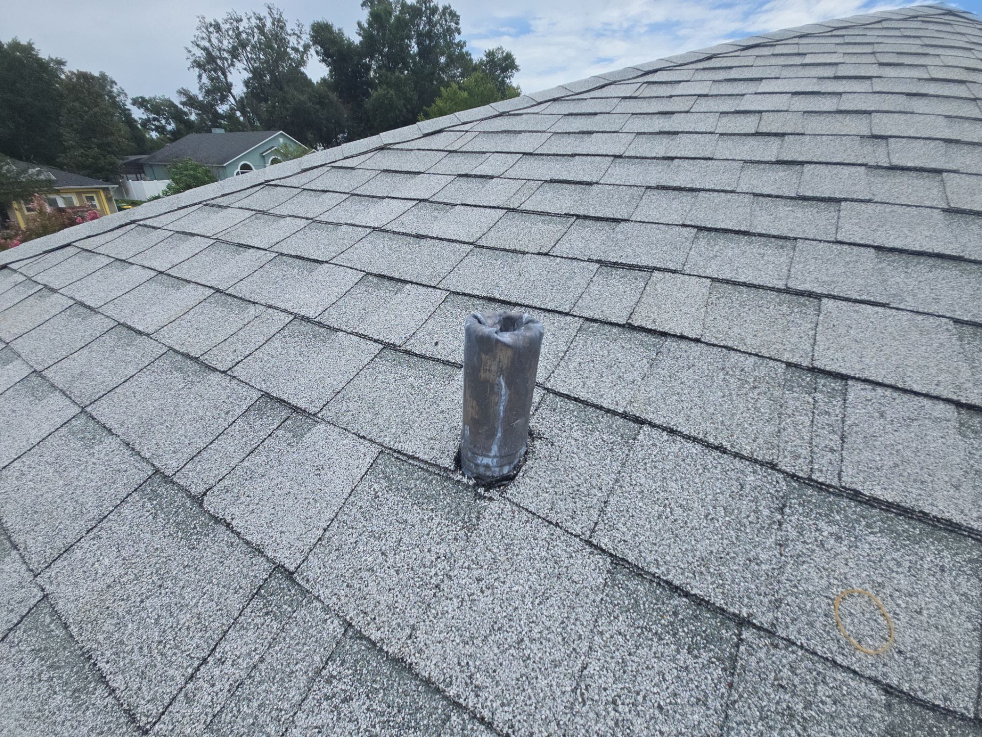 Atlas Pinnacle Pristine Oyster Shell Roof Installation in DeLand by Pinnacle Roofing Group