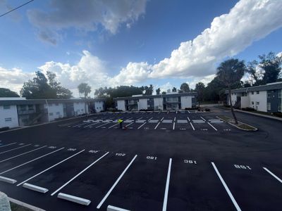 Fort Myers Apartment Complex Asphalt Sealcoating and Line Striping
