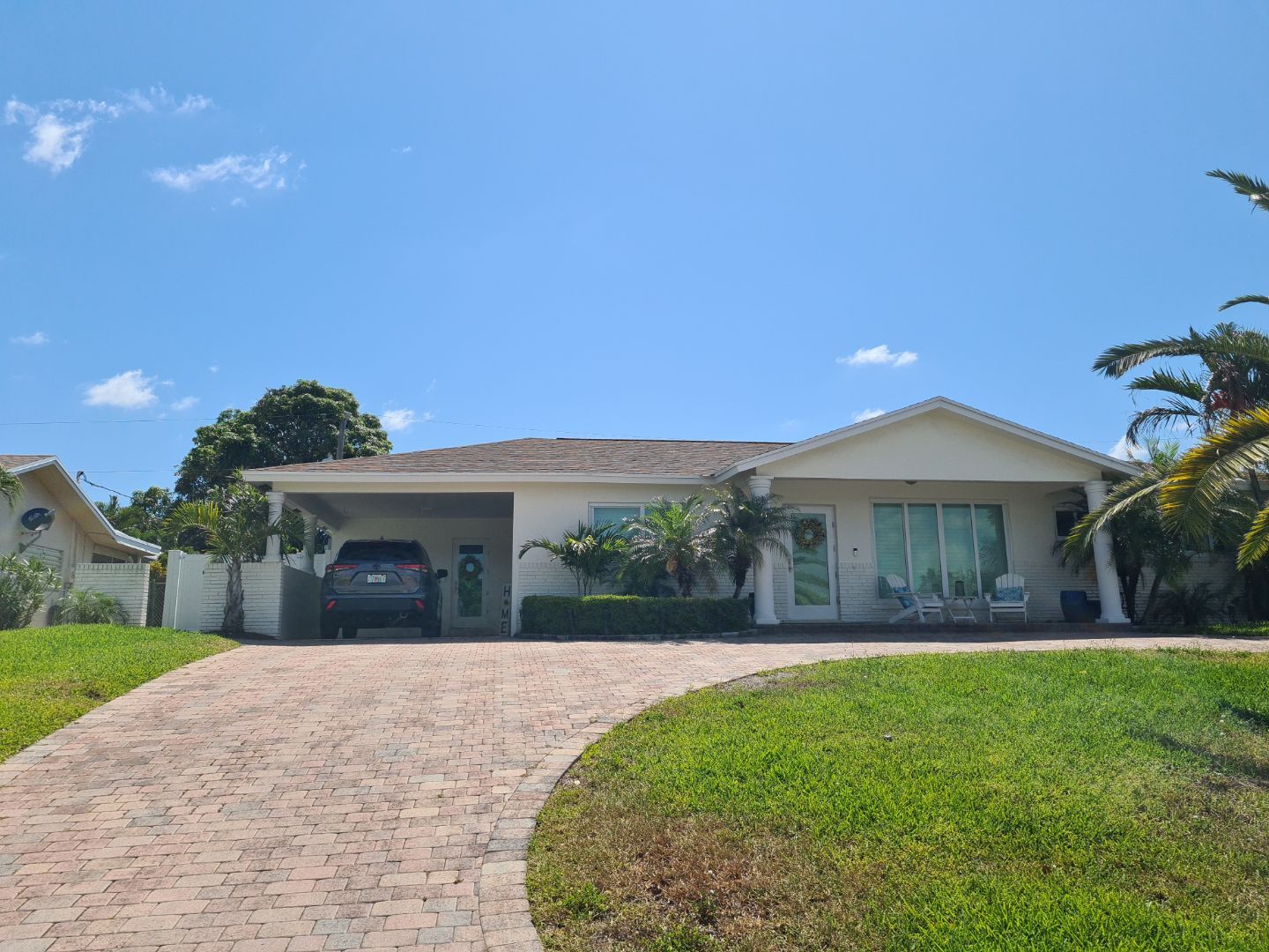 Residential Roofing Installation using 1" Nail strip metal roof by BLUES BROTHERS CONSTRUCTION CORP