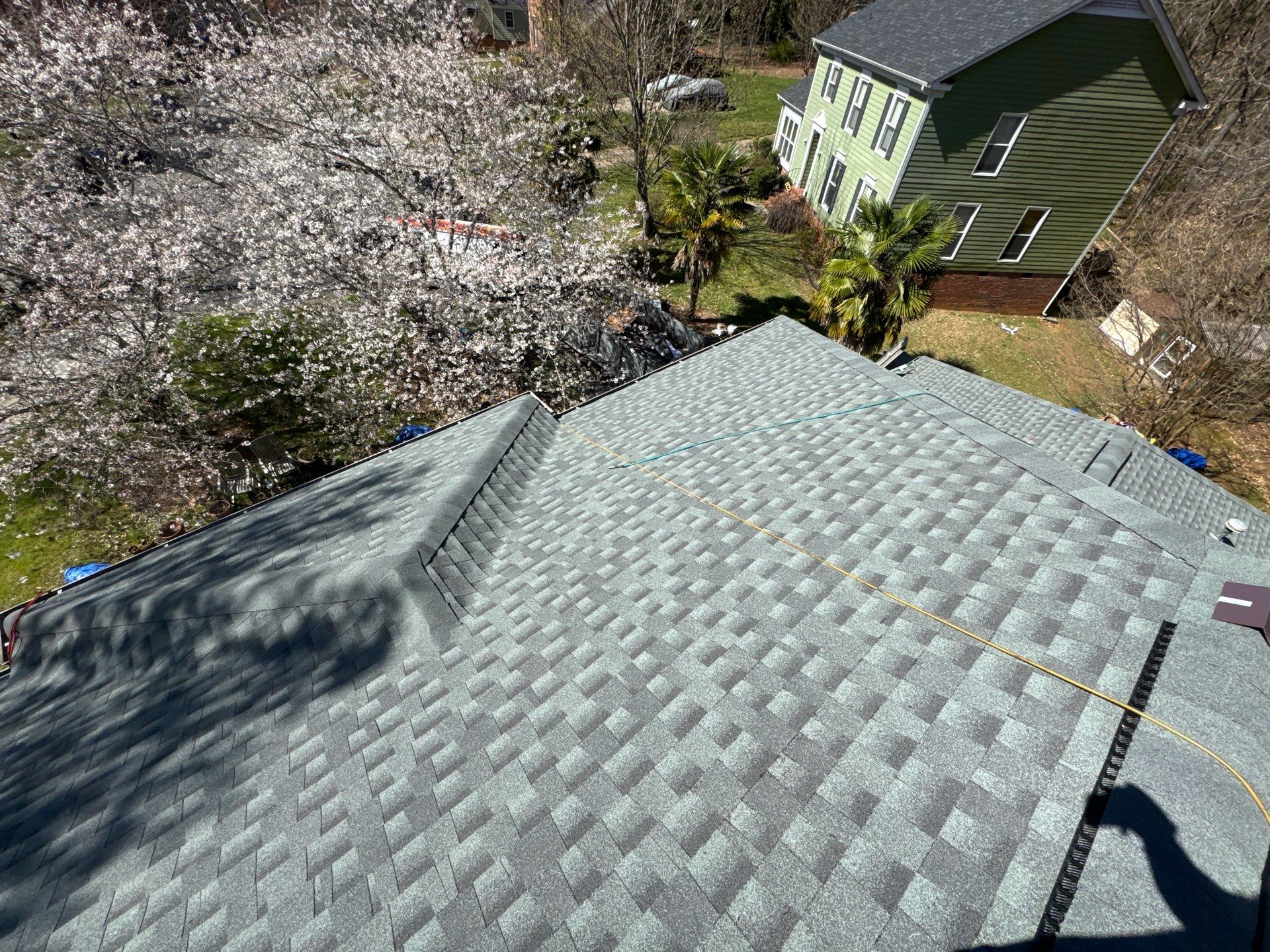 GAF HDZ Architectural Shingle in Slate Color by H&S Roofing and Gutter