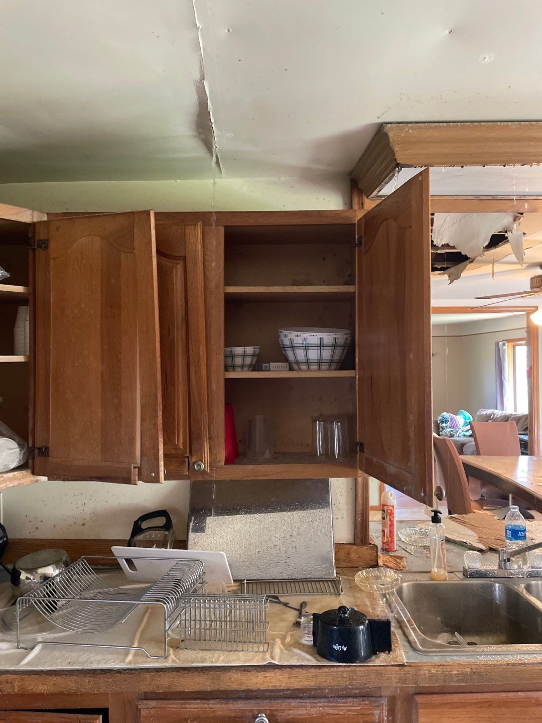 Project in Croswell by EzDry Water Mitigation & Property Restoration