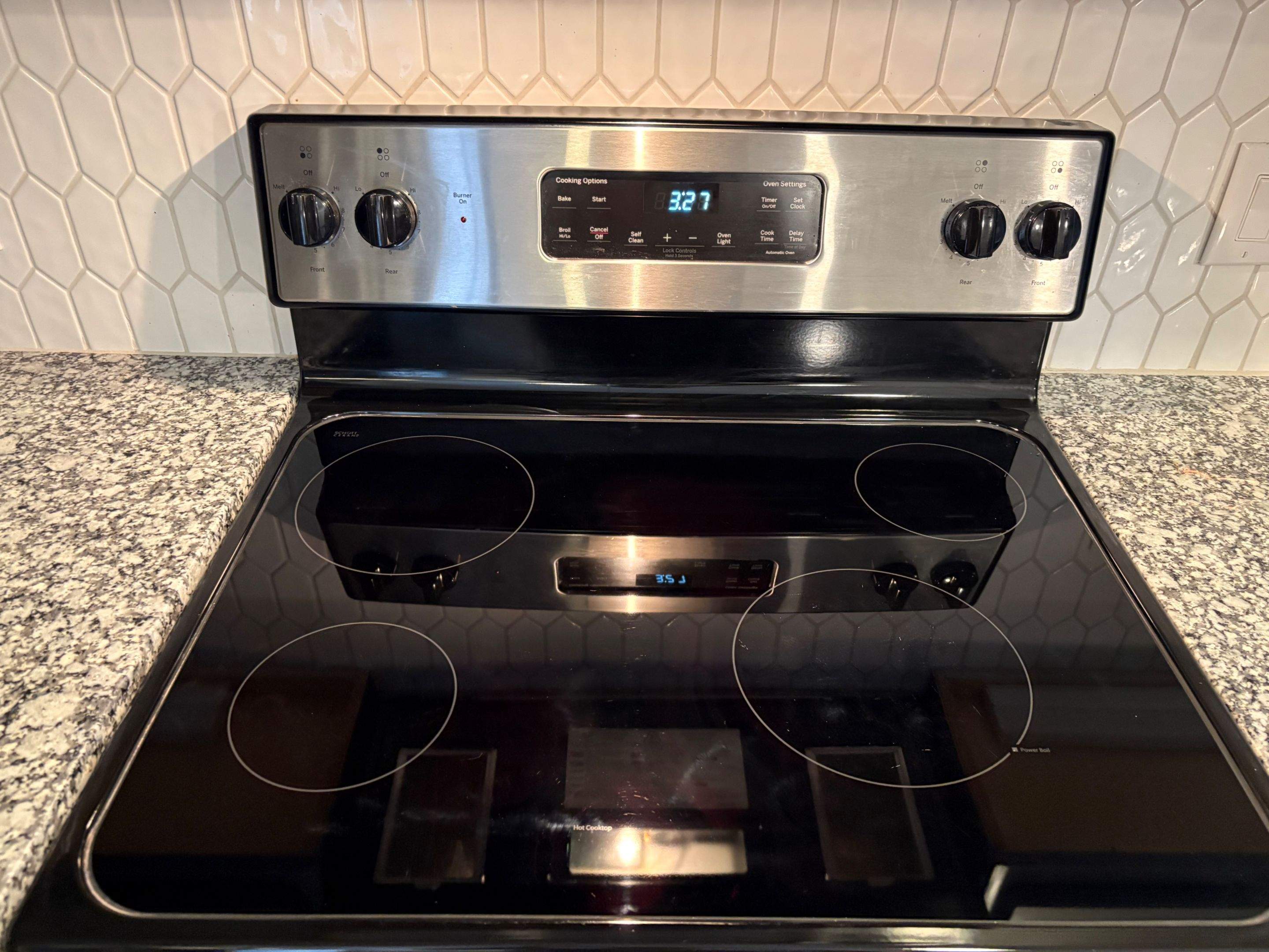 Glass Cooktop Restoration by Surface Experts - Cypress / North Katy