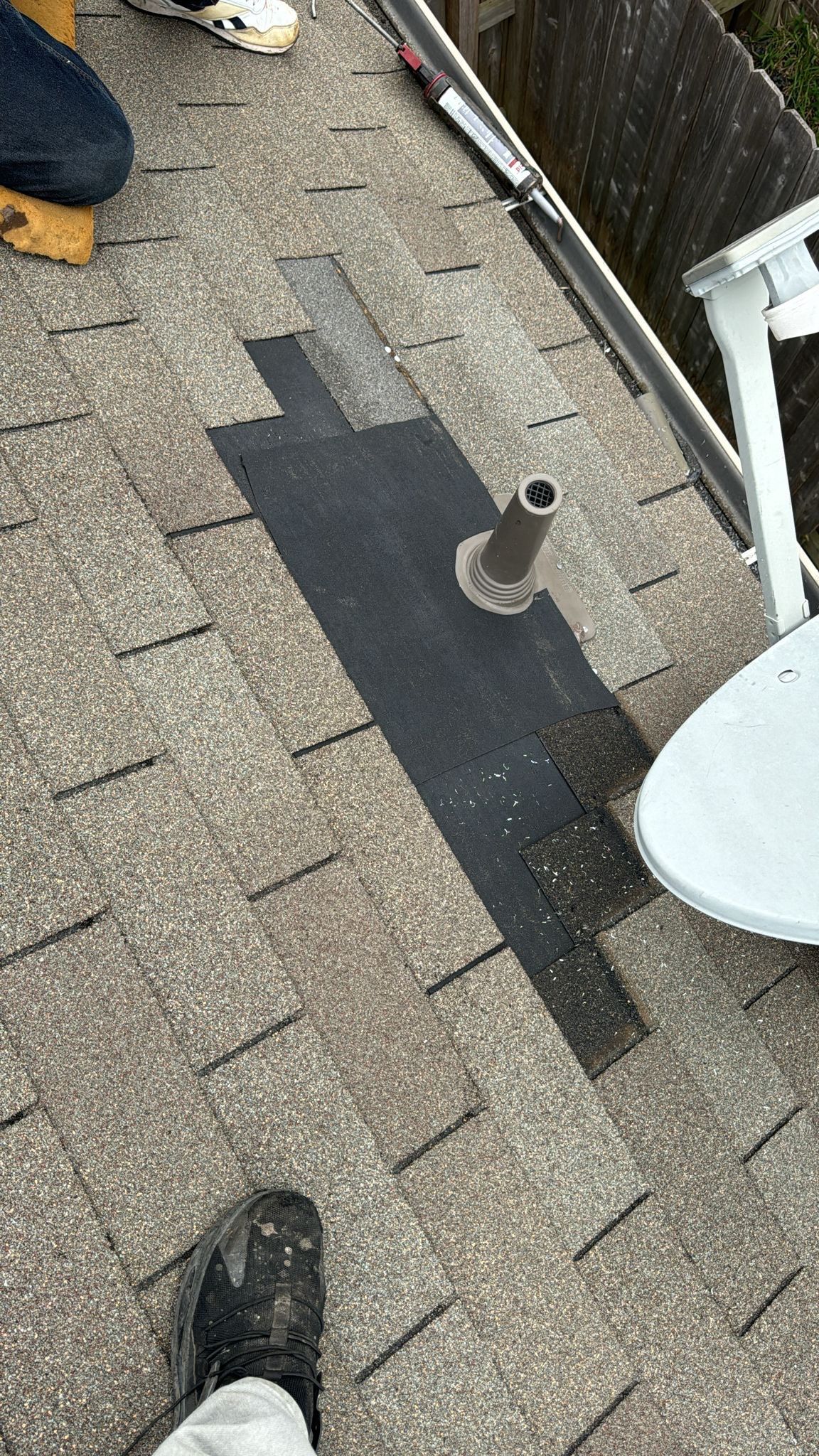 Hail Damage using Owen's Corning Duration (Lifetime) Shingles by Roof Repair Company