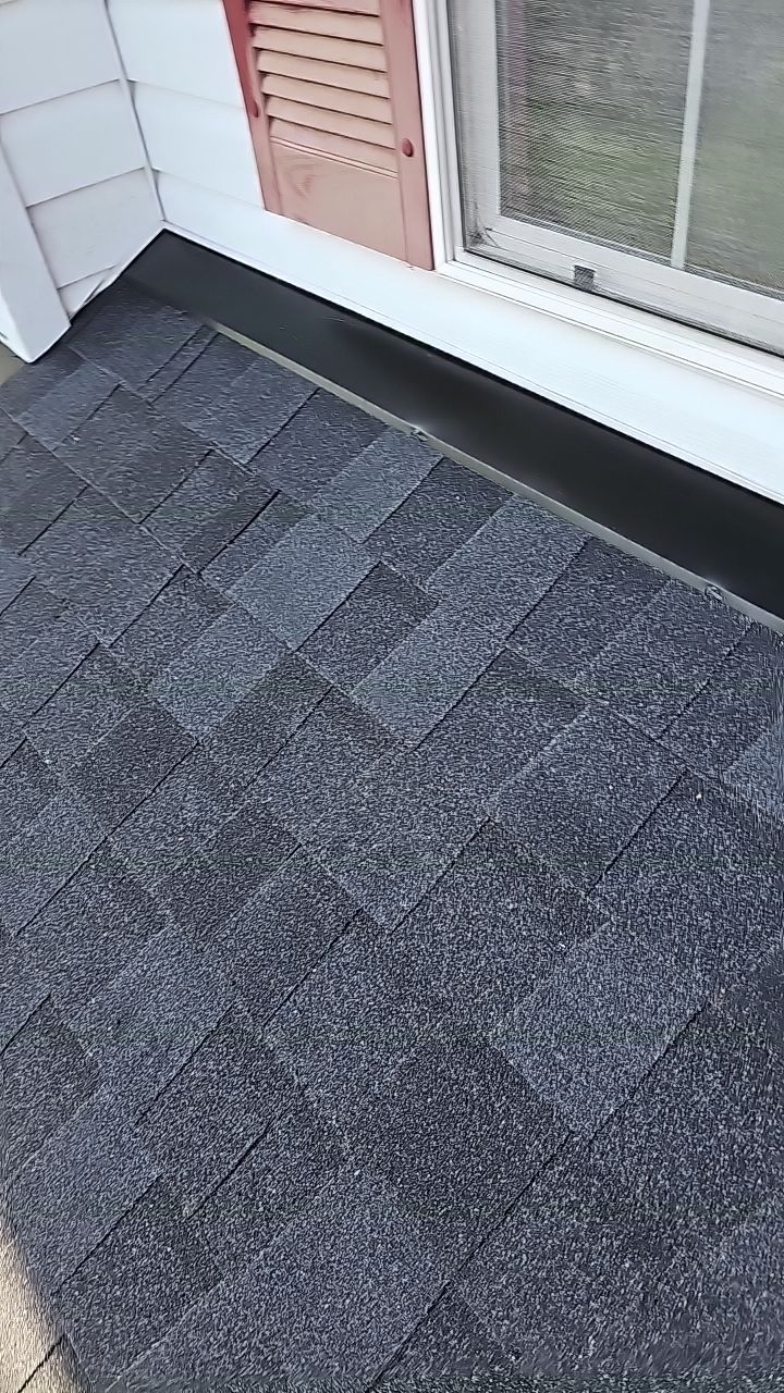 ATLAS PINNACLE COLOR: BLACK SHADOW DRIP EDGE: WHITE by Eagle Eye Roofing