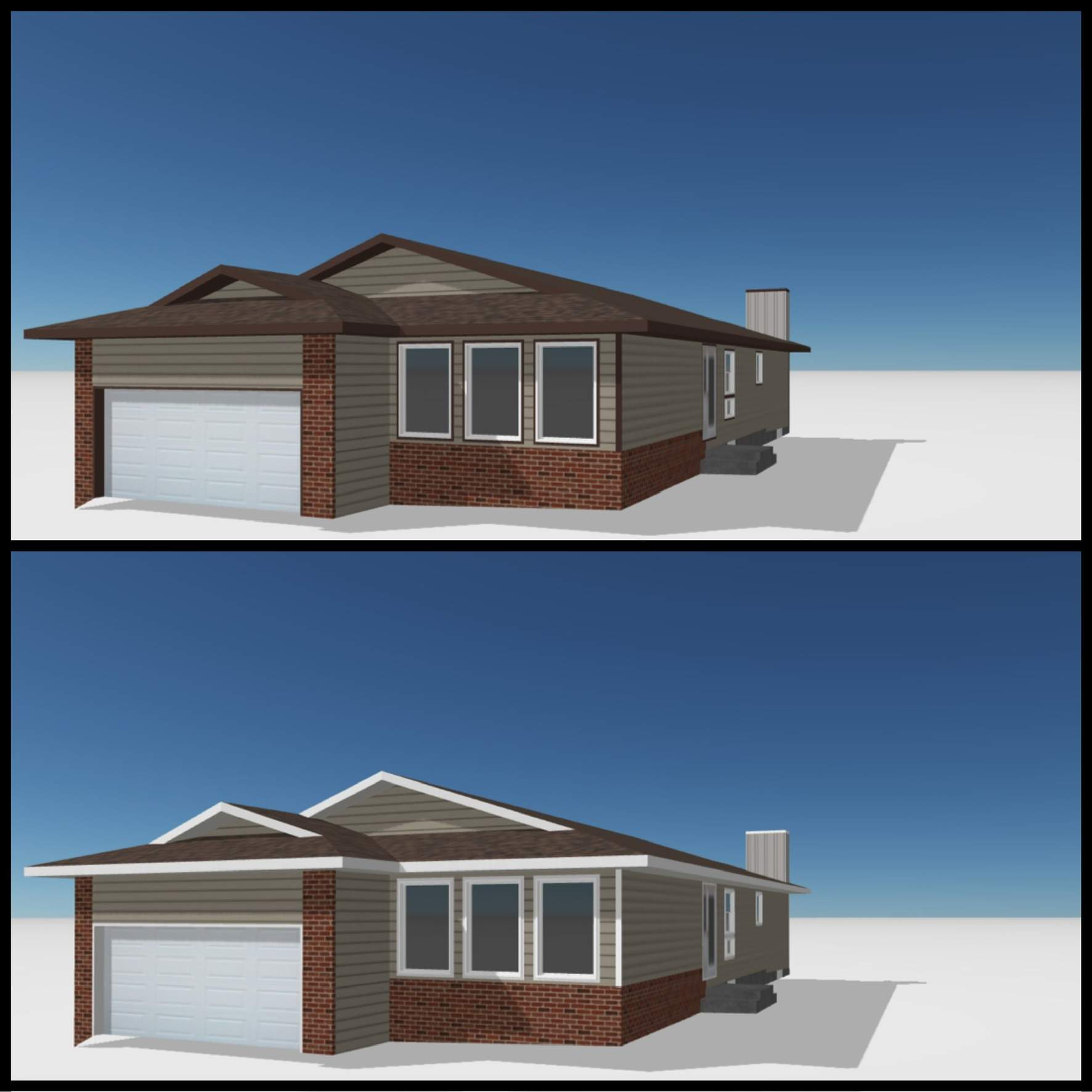Calgary Chimney Chase Reconstruction and Exterior Siding Replacement by Smart Home Building Systems Ltd.