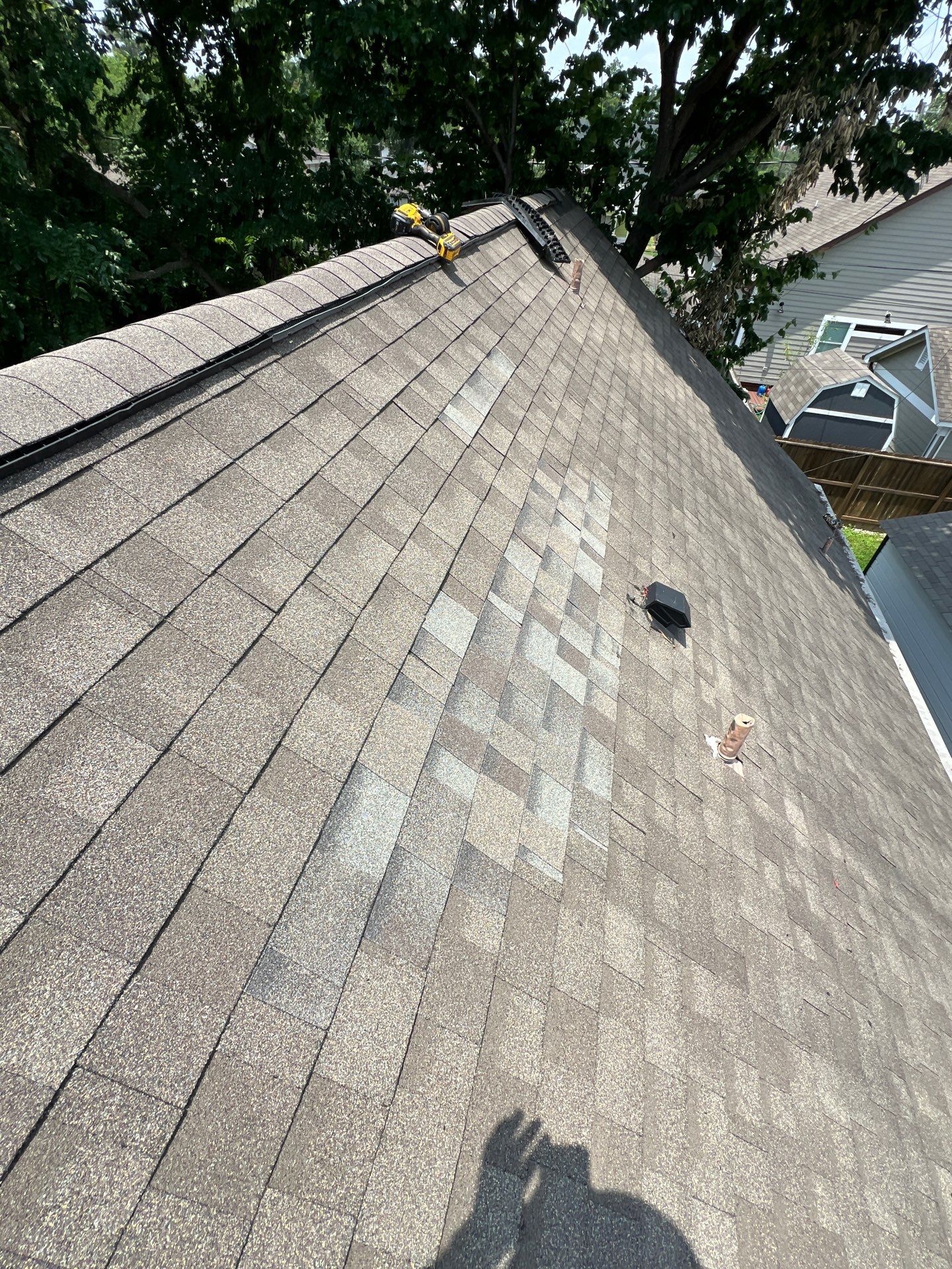Residential Roofing Repair using Owen's Corning Duration (Lifetime) Shingles by Roof Repair Company