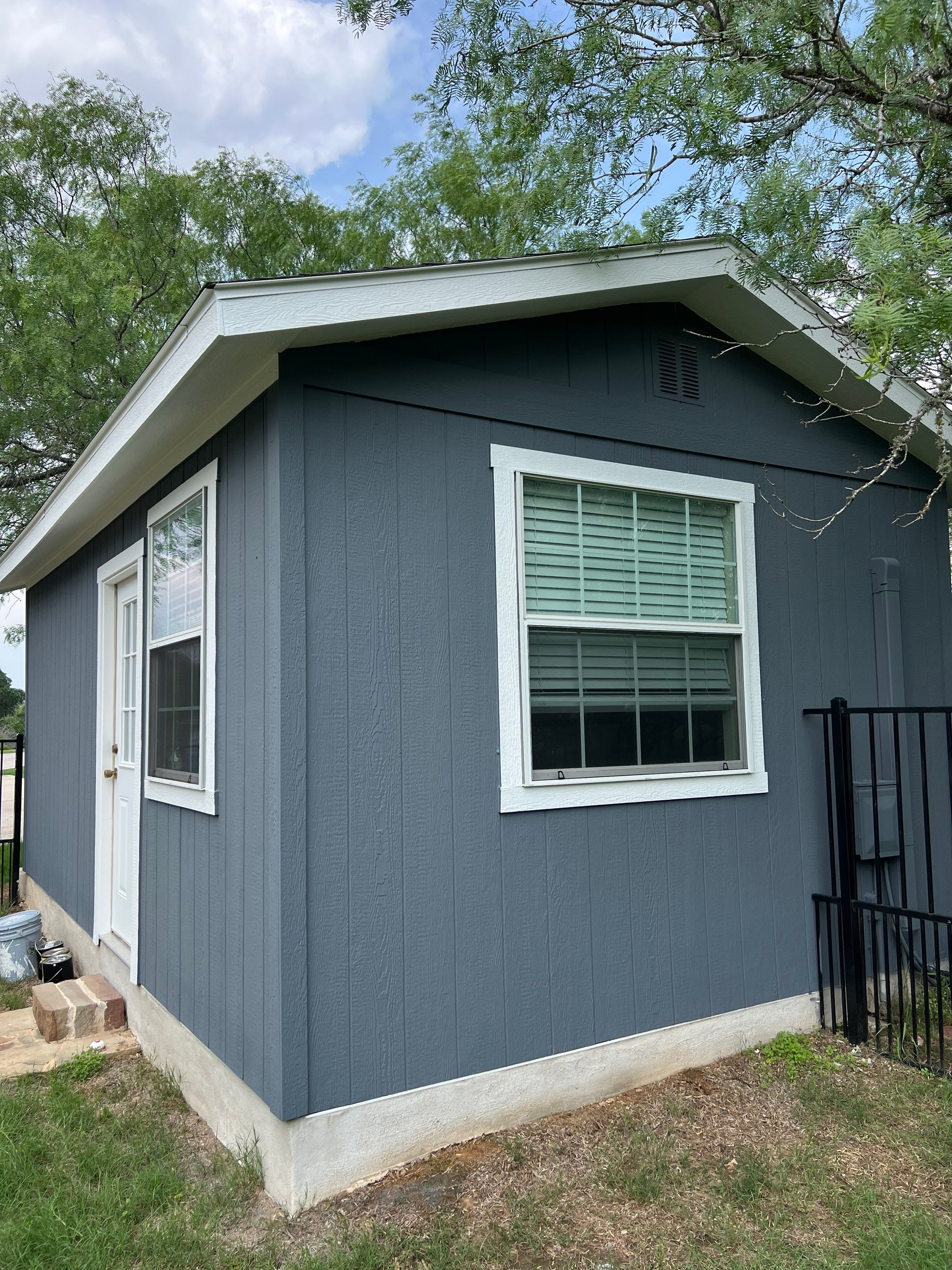 Exterior repaint in Bastrop by AJ’s Painting