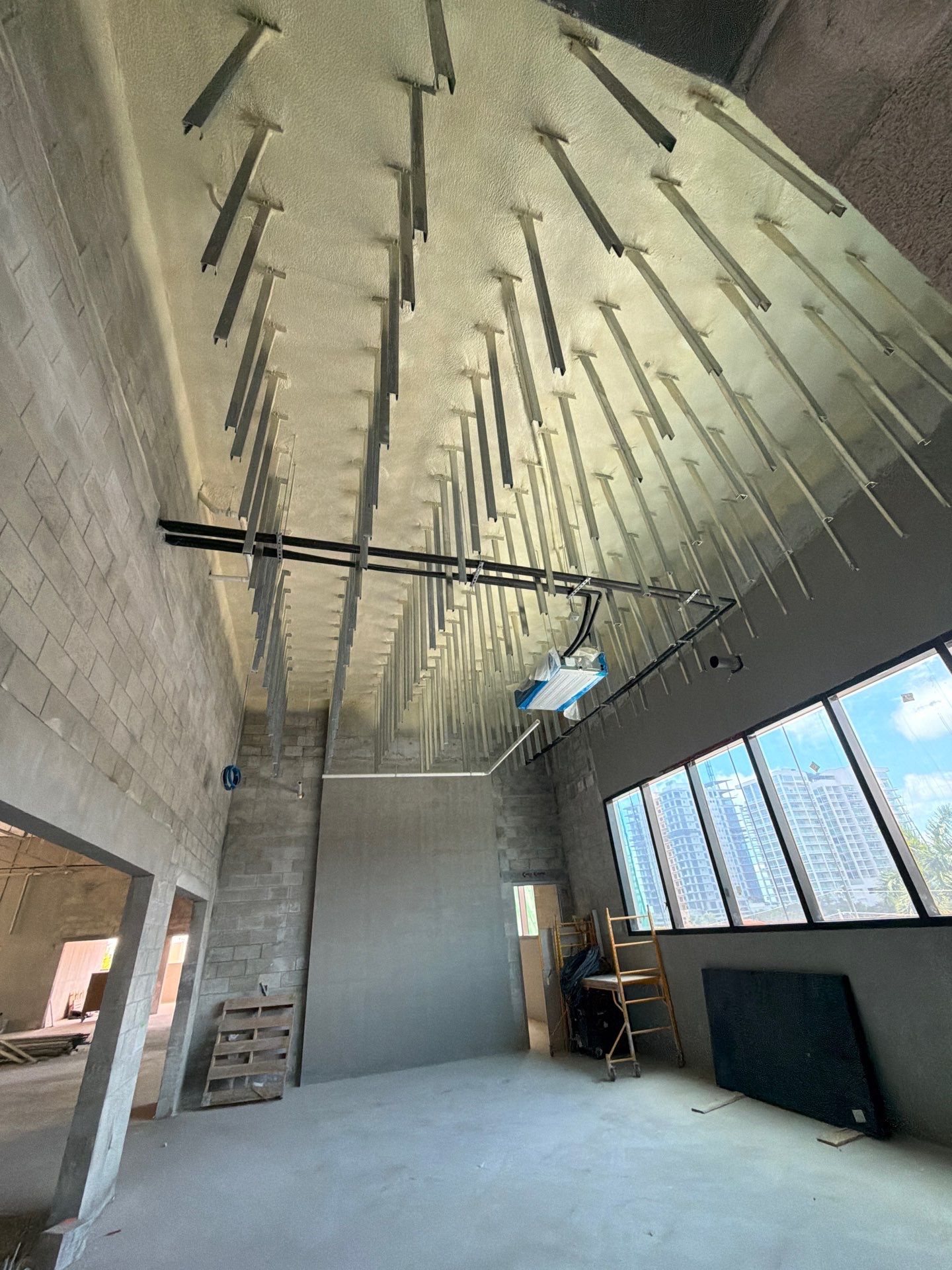 High-Rise Commercial Interior Build-Out at The Edge in Sarasota by GA Foam Solutions, Inc.