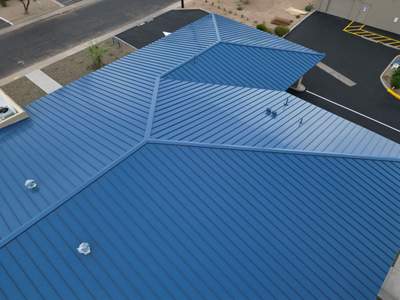 Regal Blue Standing Seam