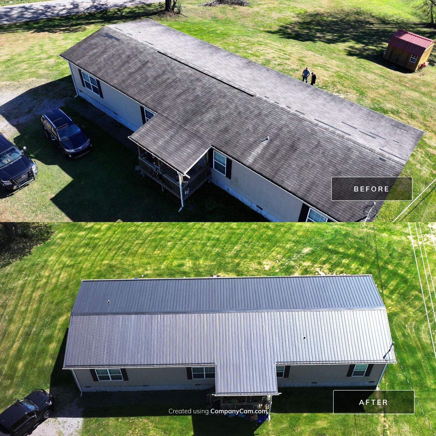 Textured Black AG Panel by Omnia Roofing