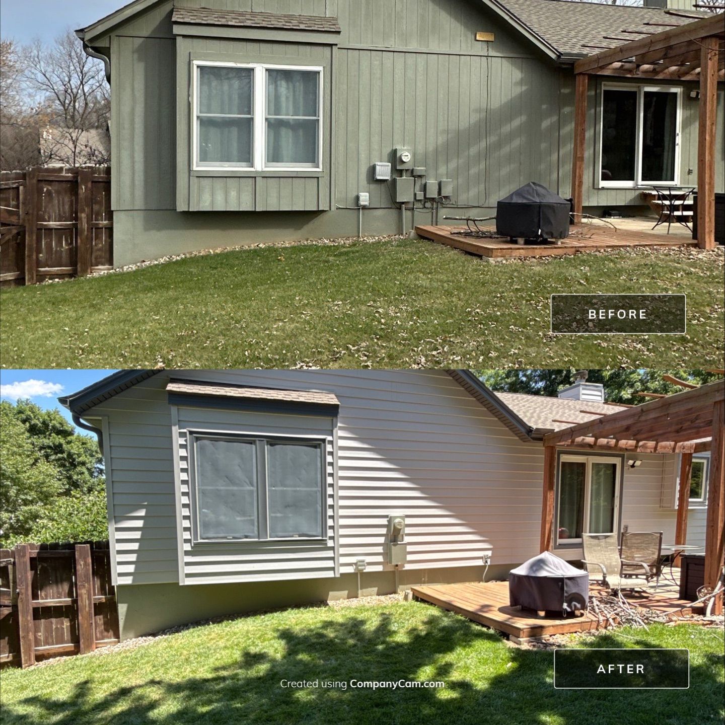 Whole-Home Craneboard Siding Replacement and Exterior Renovation in Shawnee by EEC Windows, Siding & Roofing