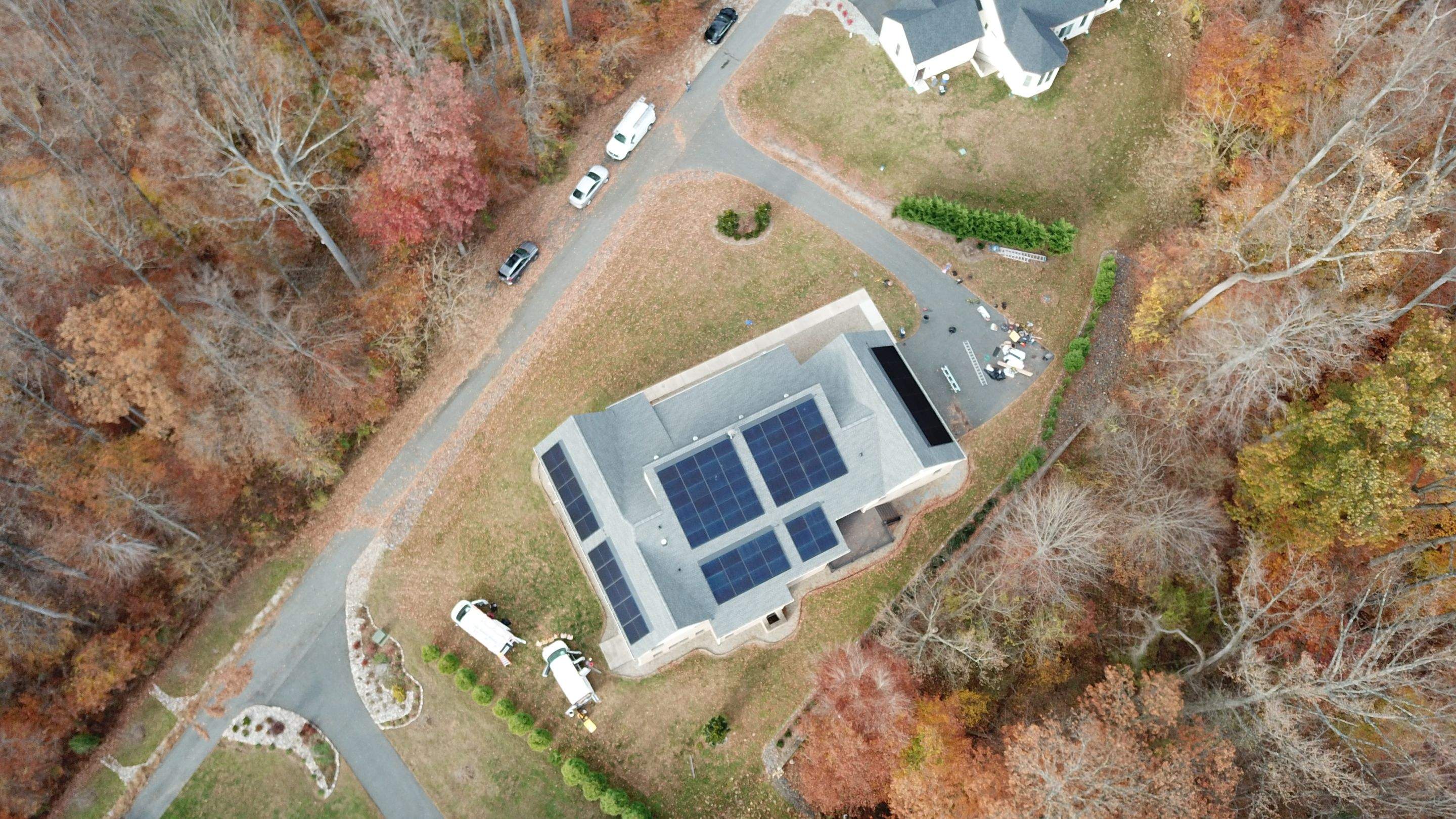 Solar Roof using GAF Decotech integrated panels by American Home Contractors