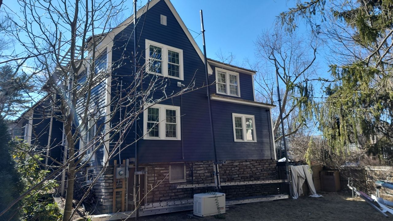 Siding Installation using James Hardie by UBrothers Construction