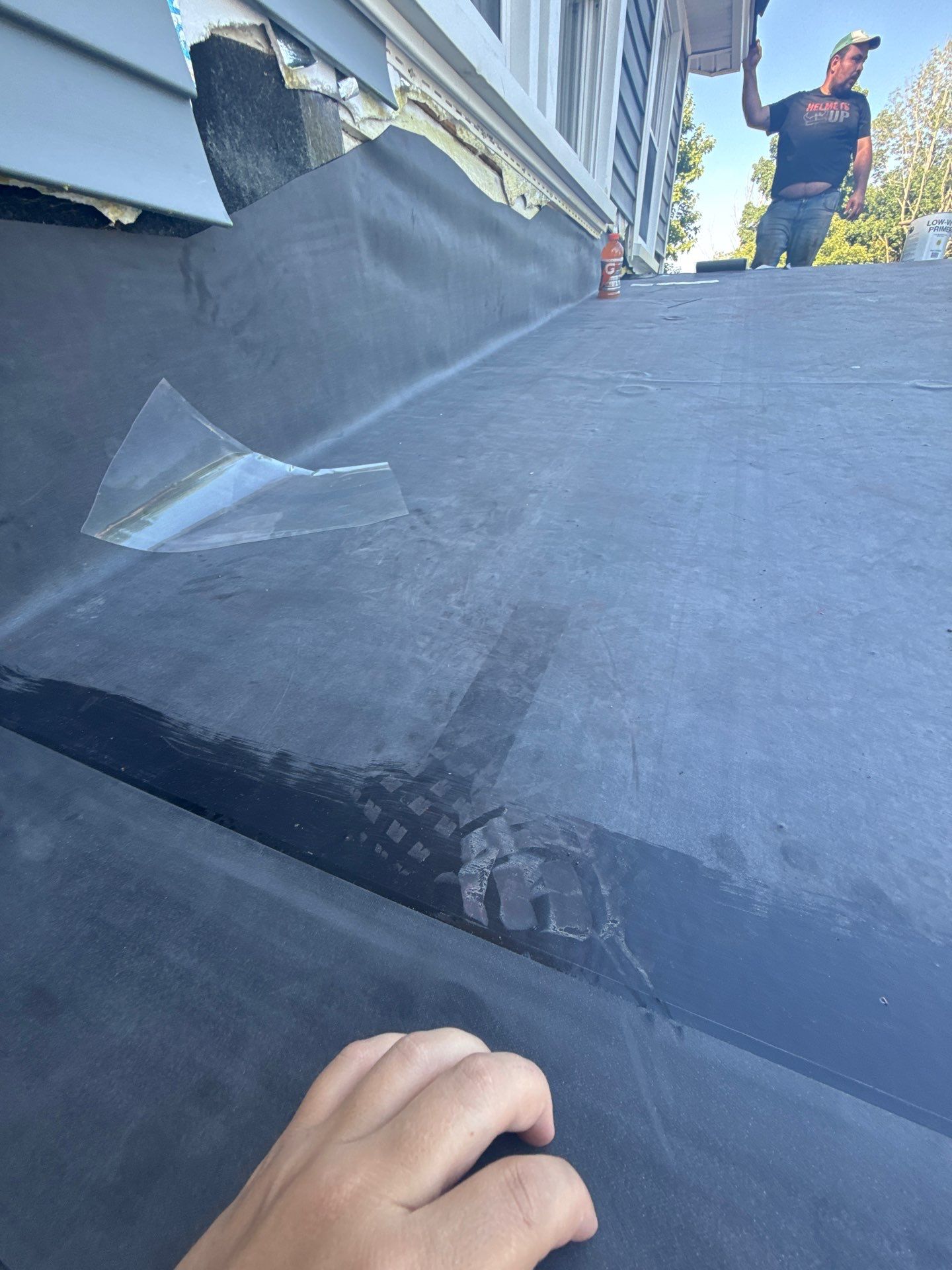 From Shingles to EPDM — Methuen Flat Roof Conversion by JOHNNYS PRO